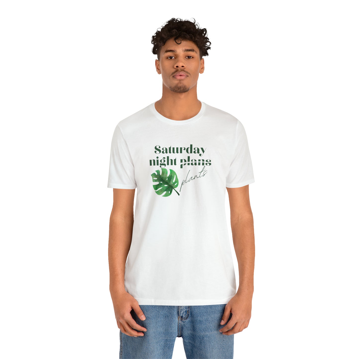 Saturday Night Plants Unisex Jersey Short Sleeve