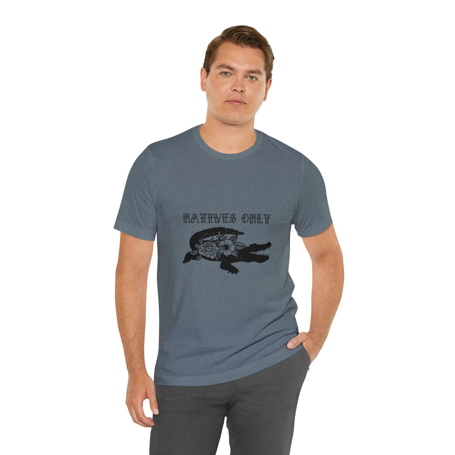 Natives Only Alligator Unisex Jersey Tee