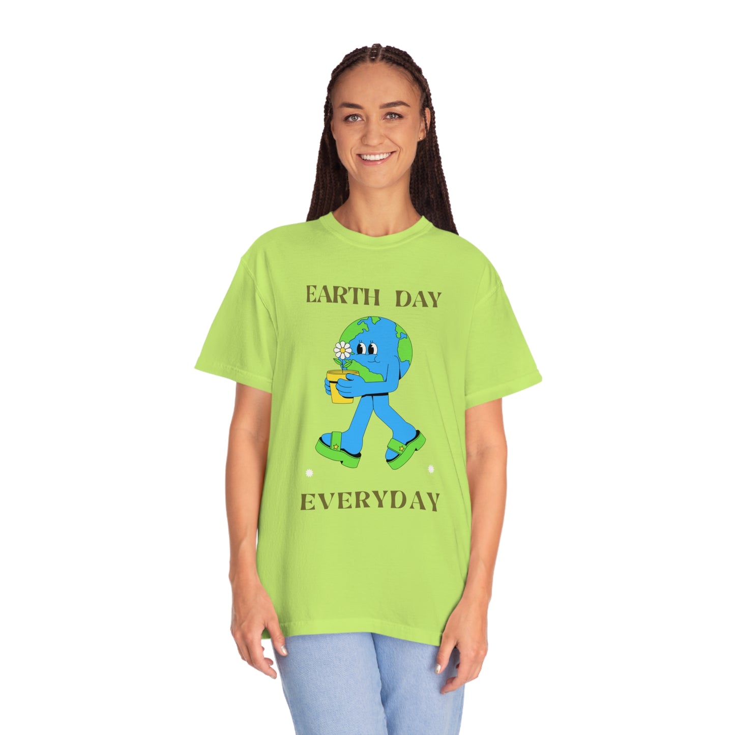 Earth Day Everyday Unisex Garment-Dyed T-shirt