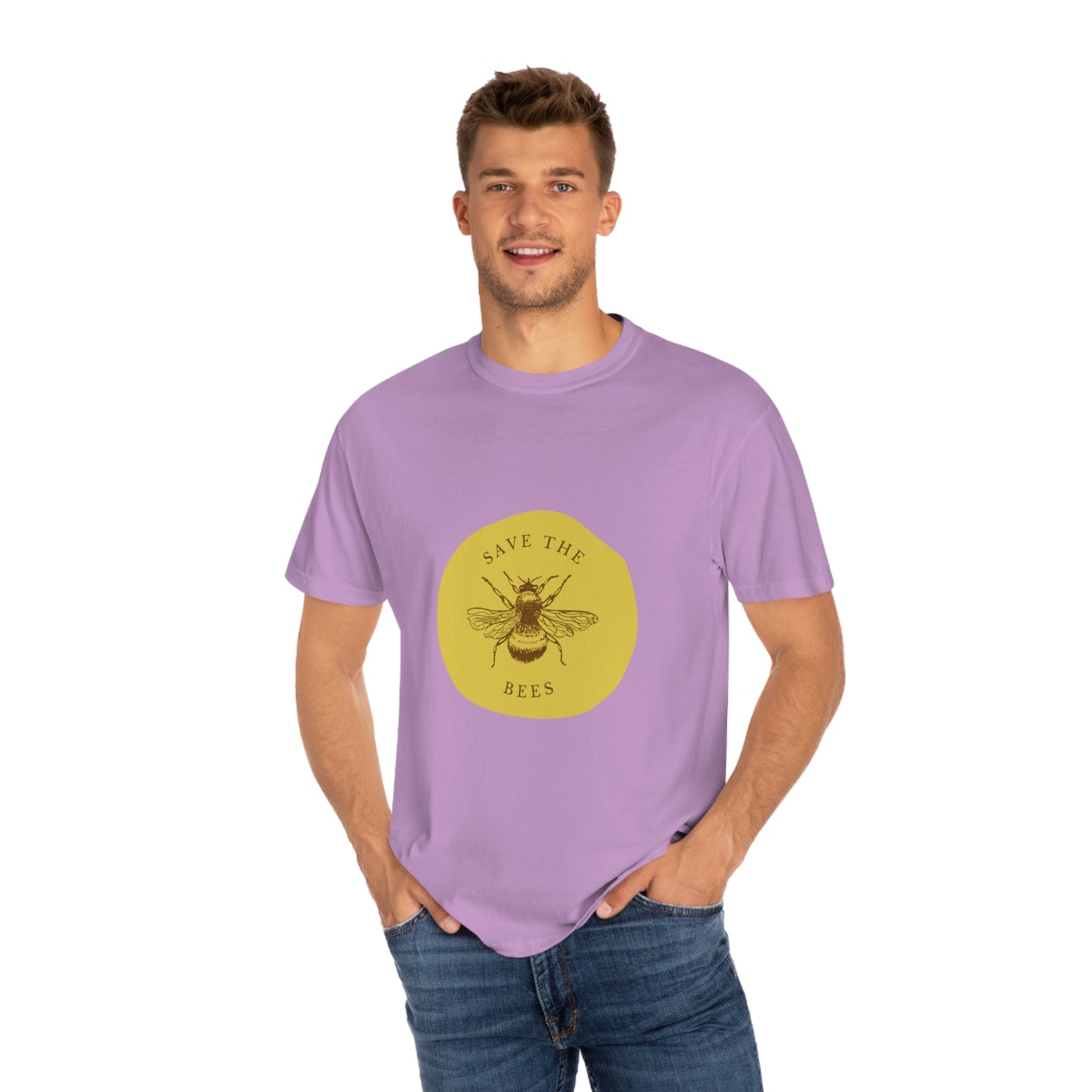 Save The Bees Unisex Garment-Dyed T-shirt