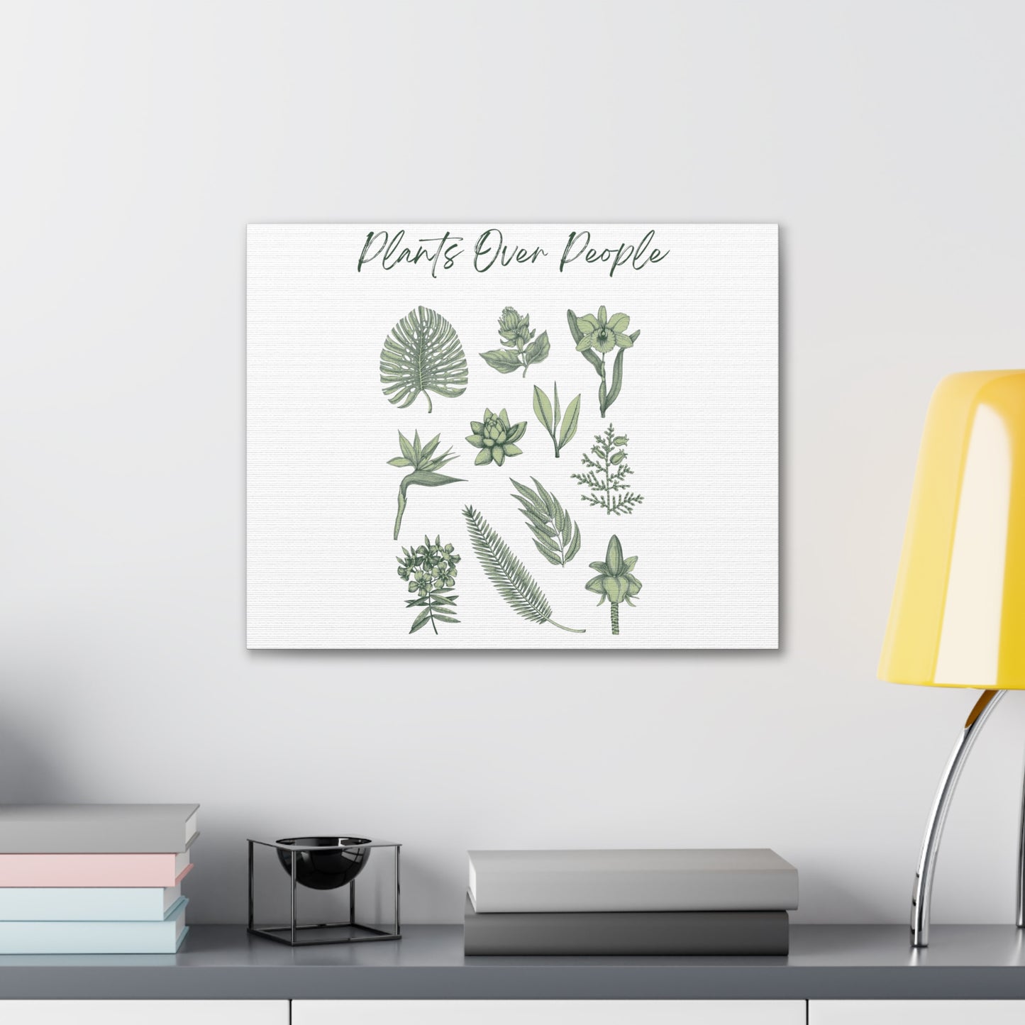 Plants Over People Canvas Gallery Wraps