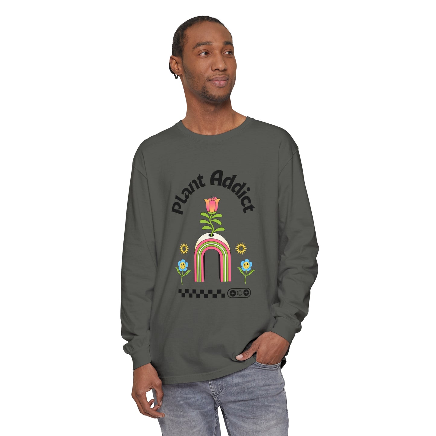 Plant Addict Garment-dyed Long Sleeve
