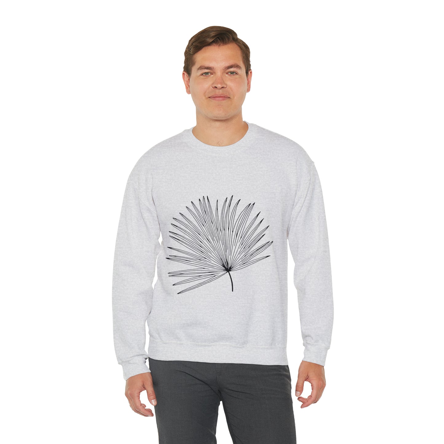 Palm Leaf Unisex Crewneck Sweatshirt