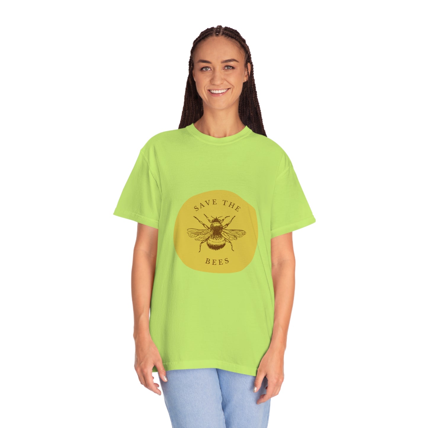 Save The Bees Unisex Garment-Dyed T-shirt