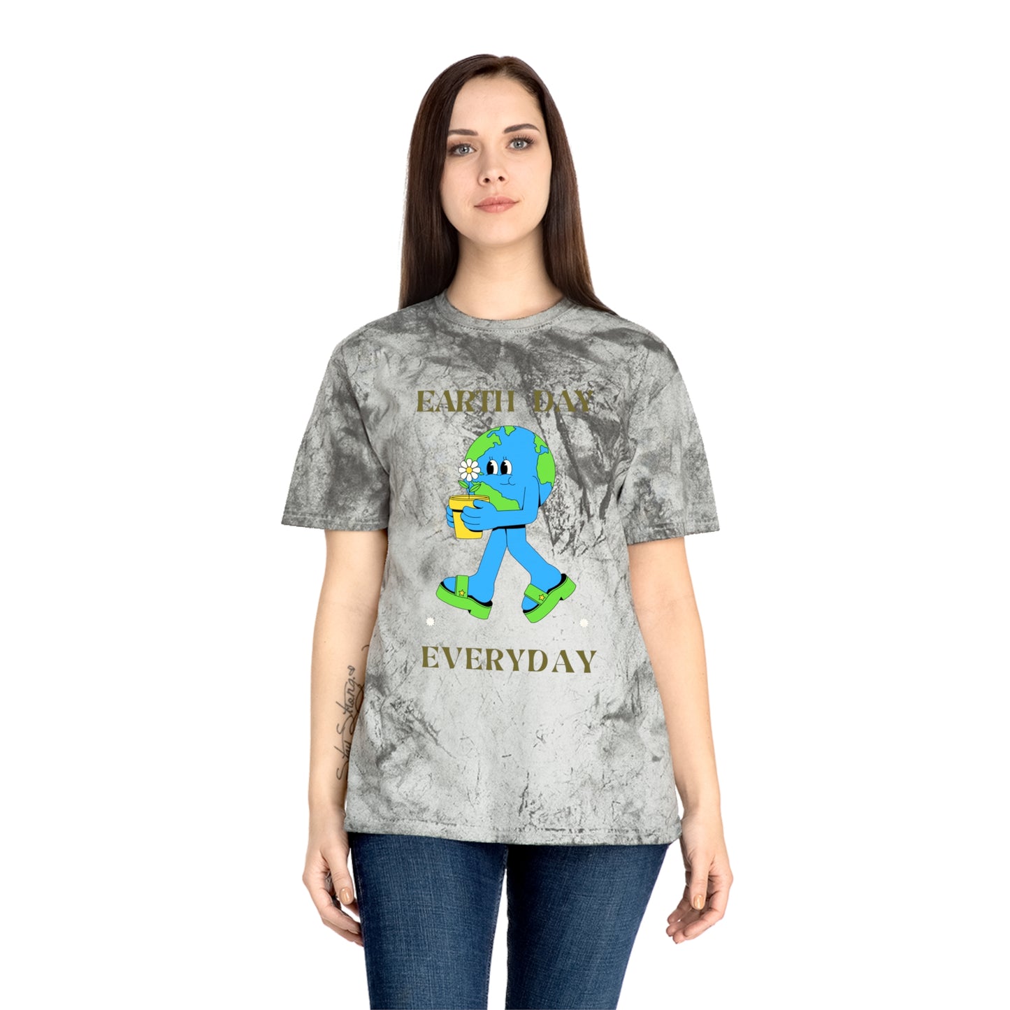 Earth Day Everyday Unisex Color Blast T-Shirt