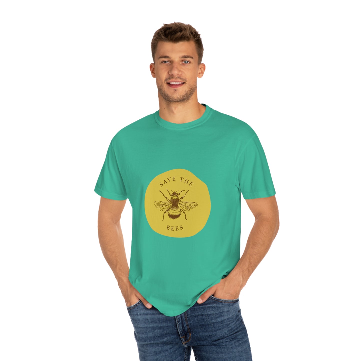 Save The Bees Unisex Garment-Dyed T-shirt
