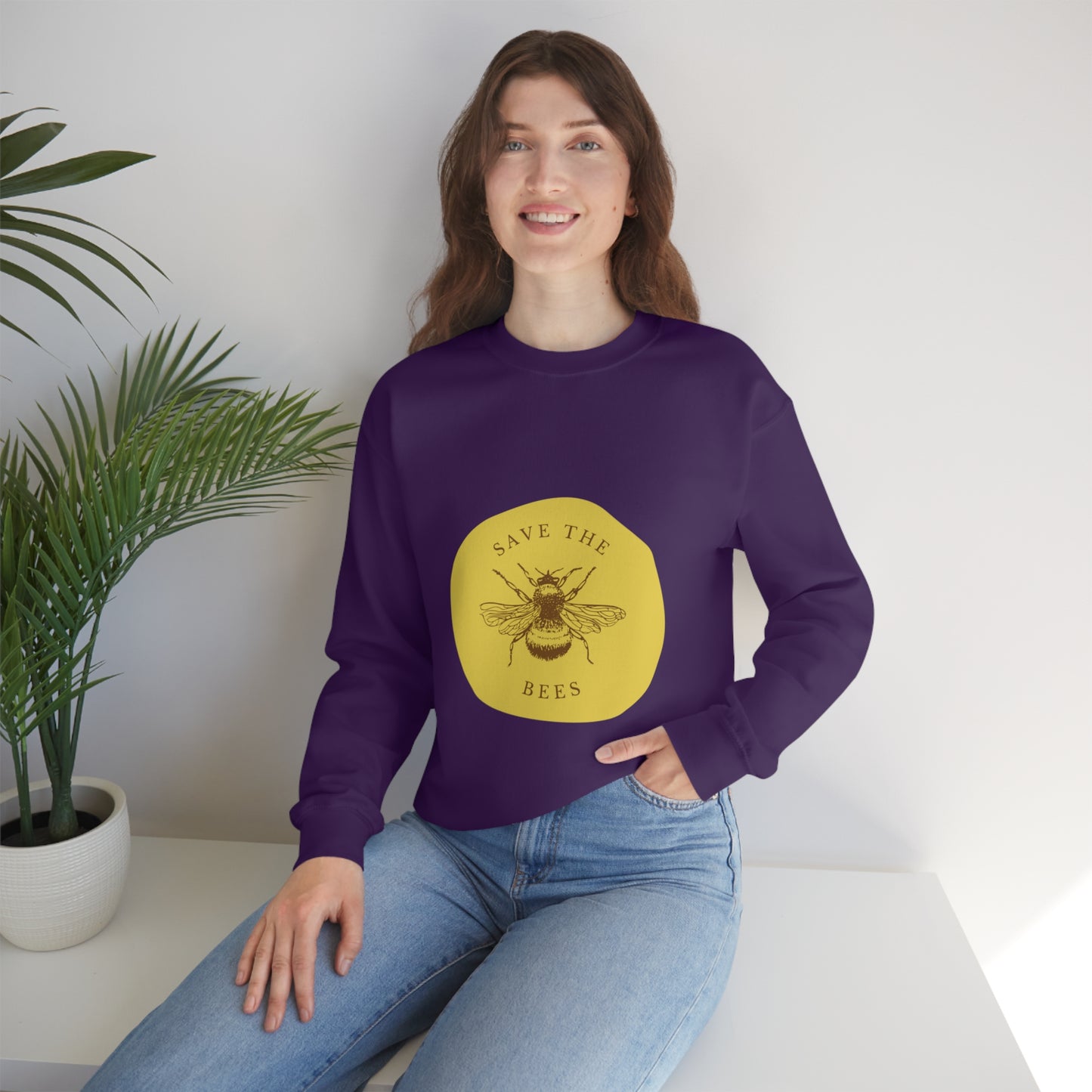 Save The Bees Unisex Crewneck