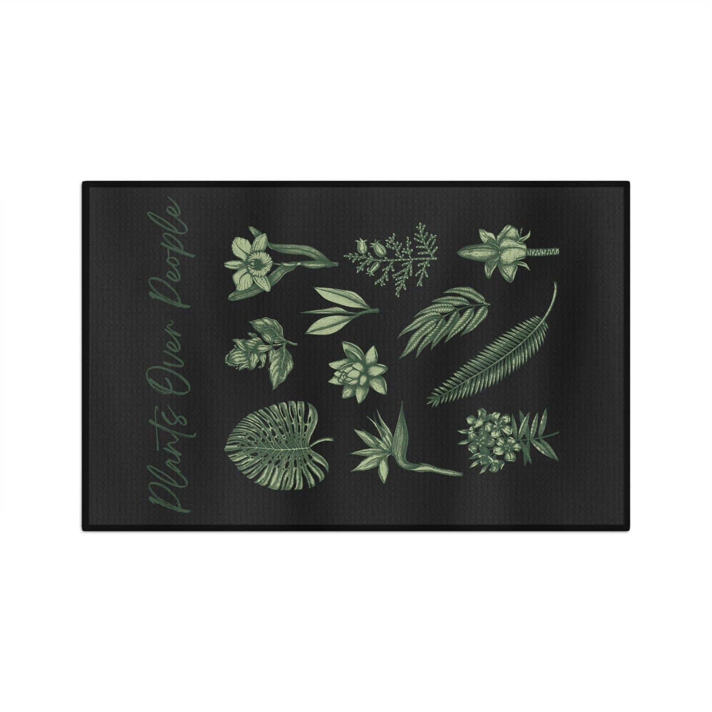 Plants Over People Tea Towel