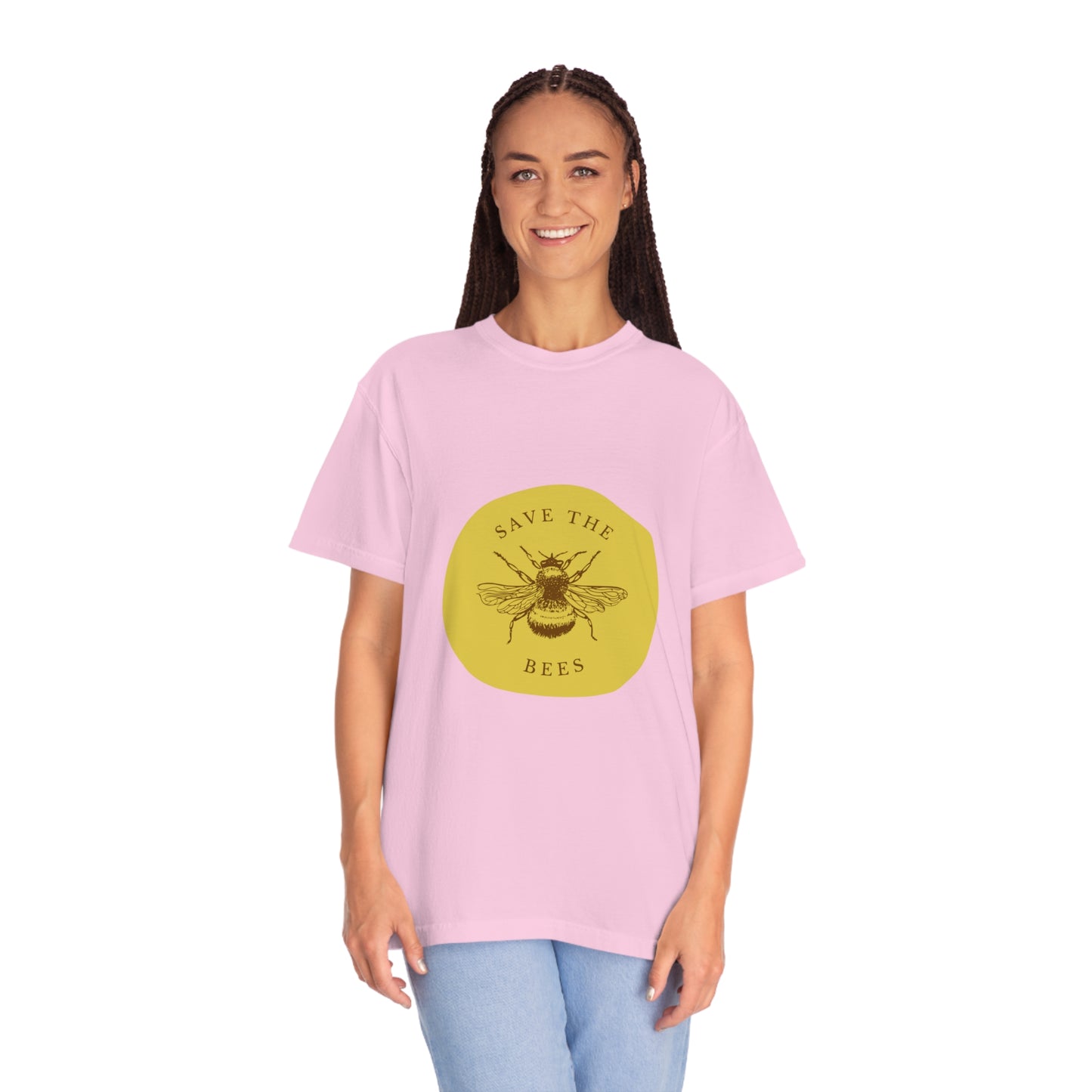 Save The Bees Unisex Garment-Dyed T-shirt