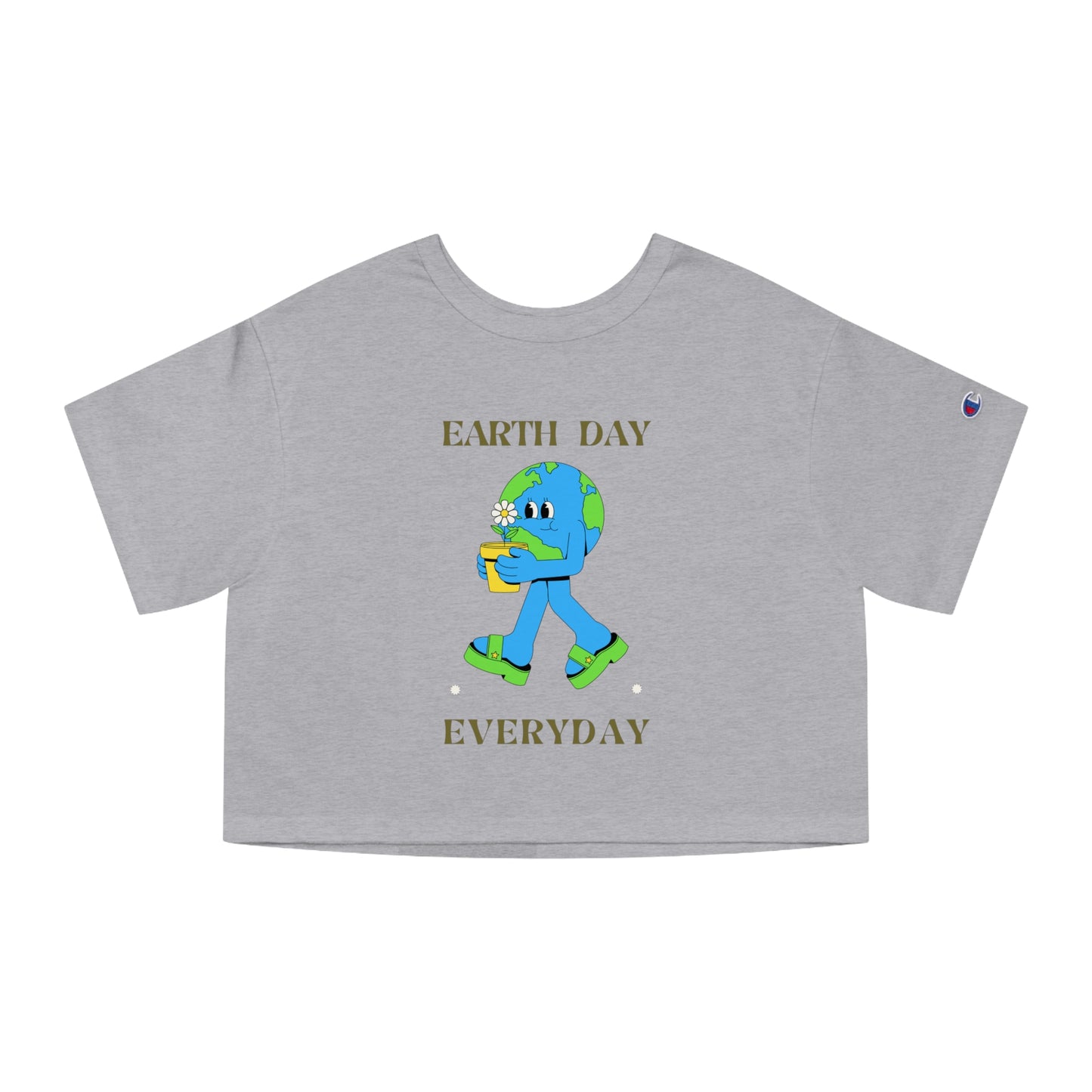 Earth Day Everyday Champion Women's Cropped T-Shirt