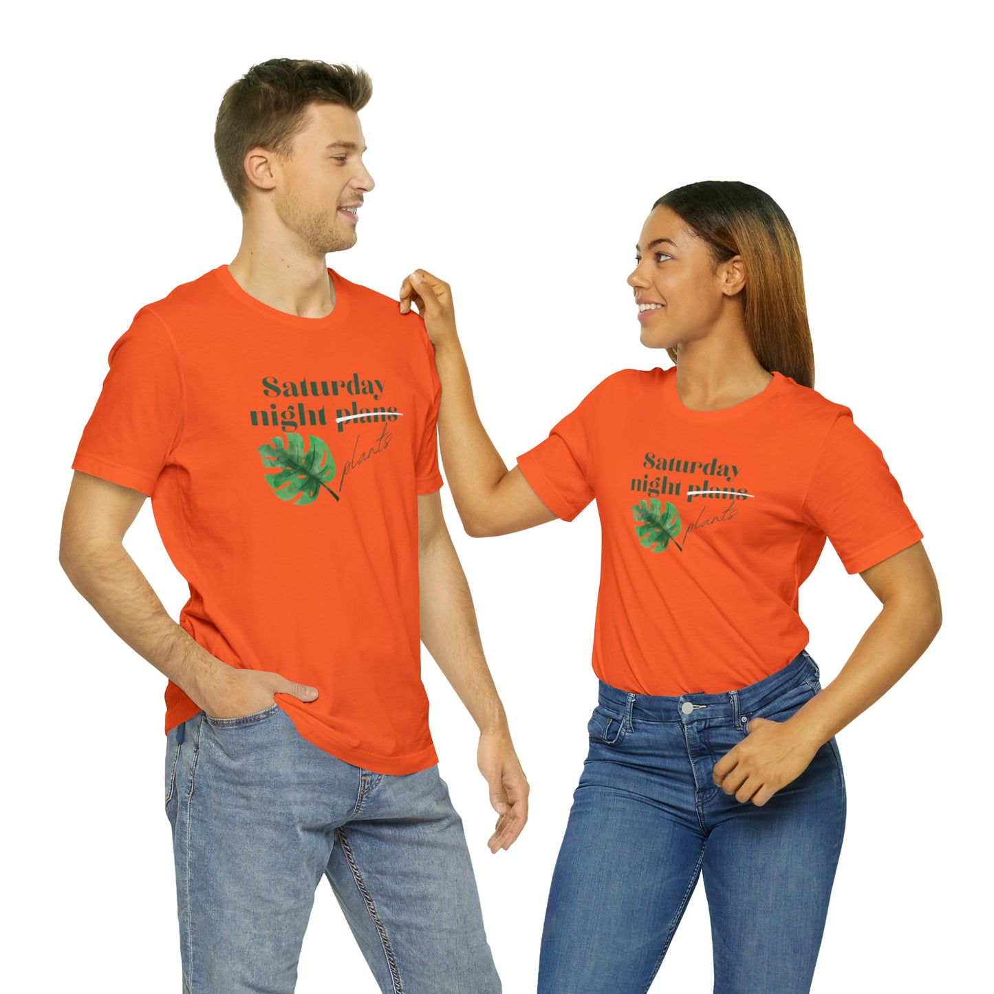 Saturday Night Plants Unisex Jersey Short Sleeve