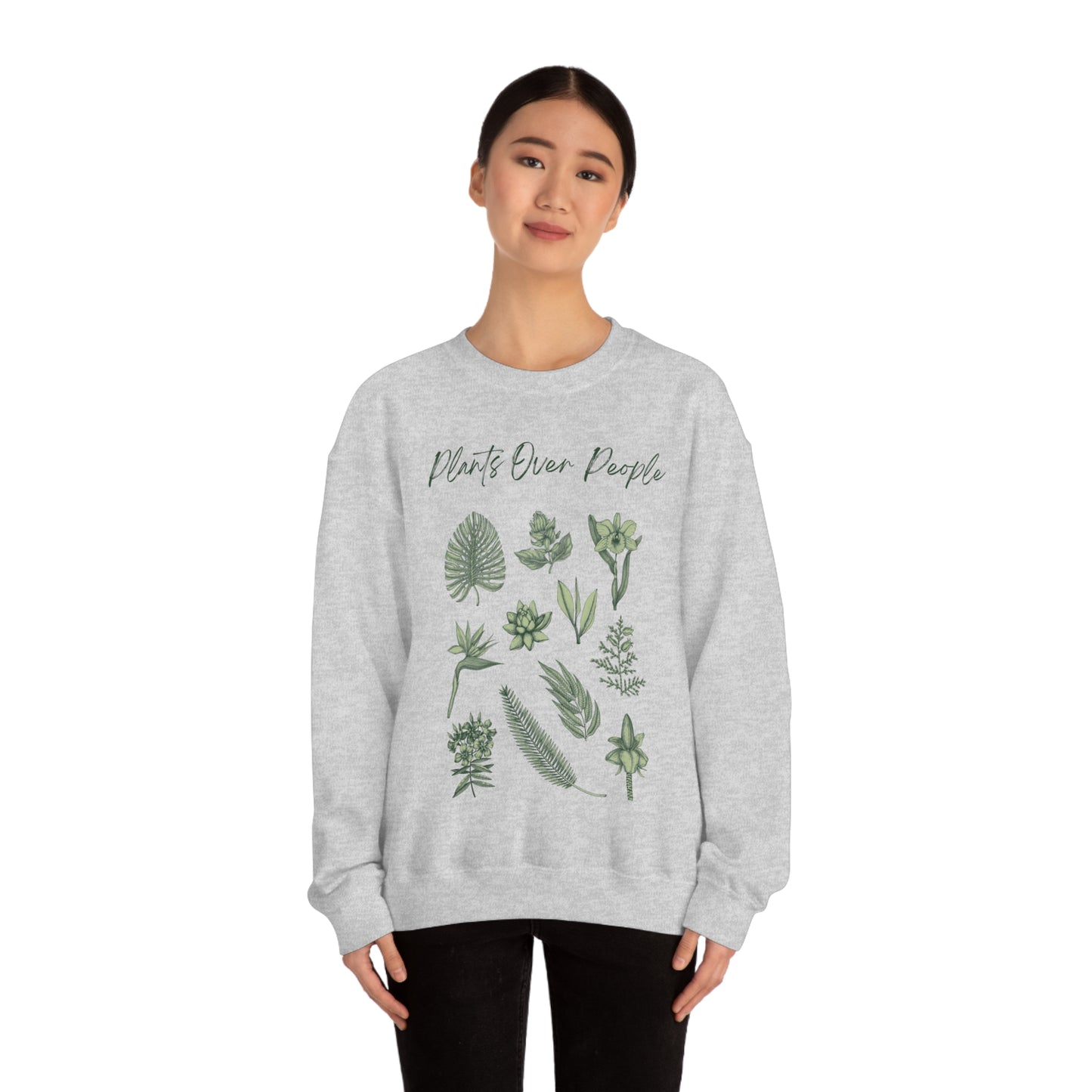 Plants Over People Unisex Crewneck