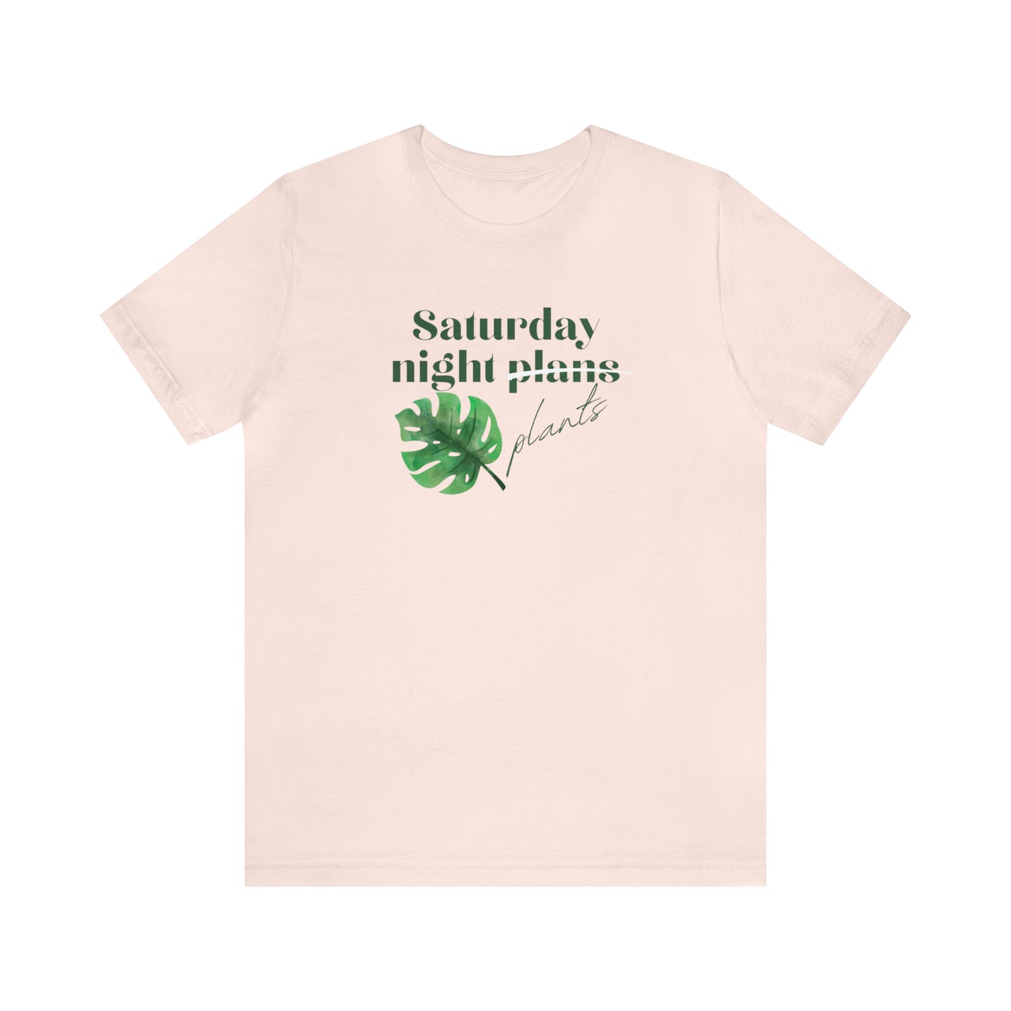 Saturday Night Plants Unisex Jersey Short Sleeve