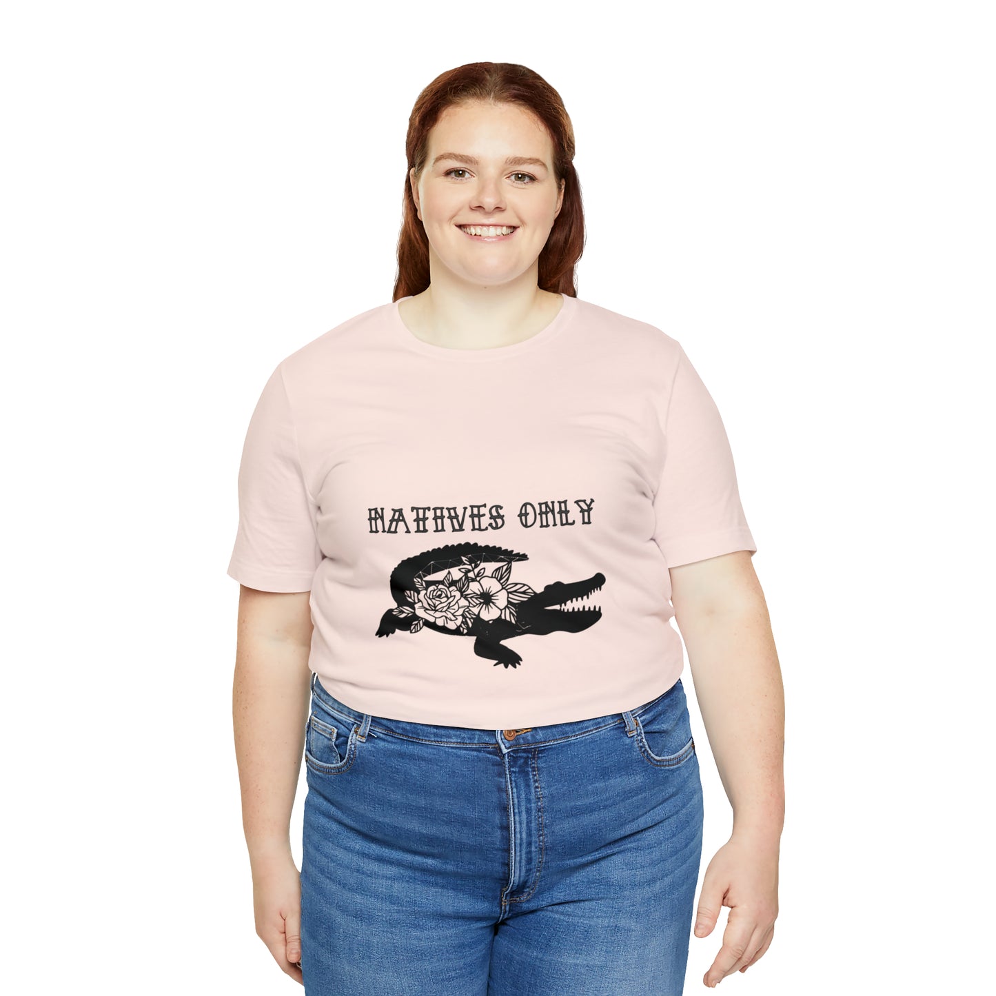 Natives Only Alligator Unisex Jersey Tee