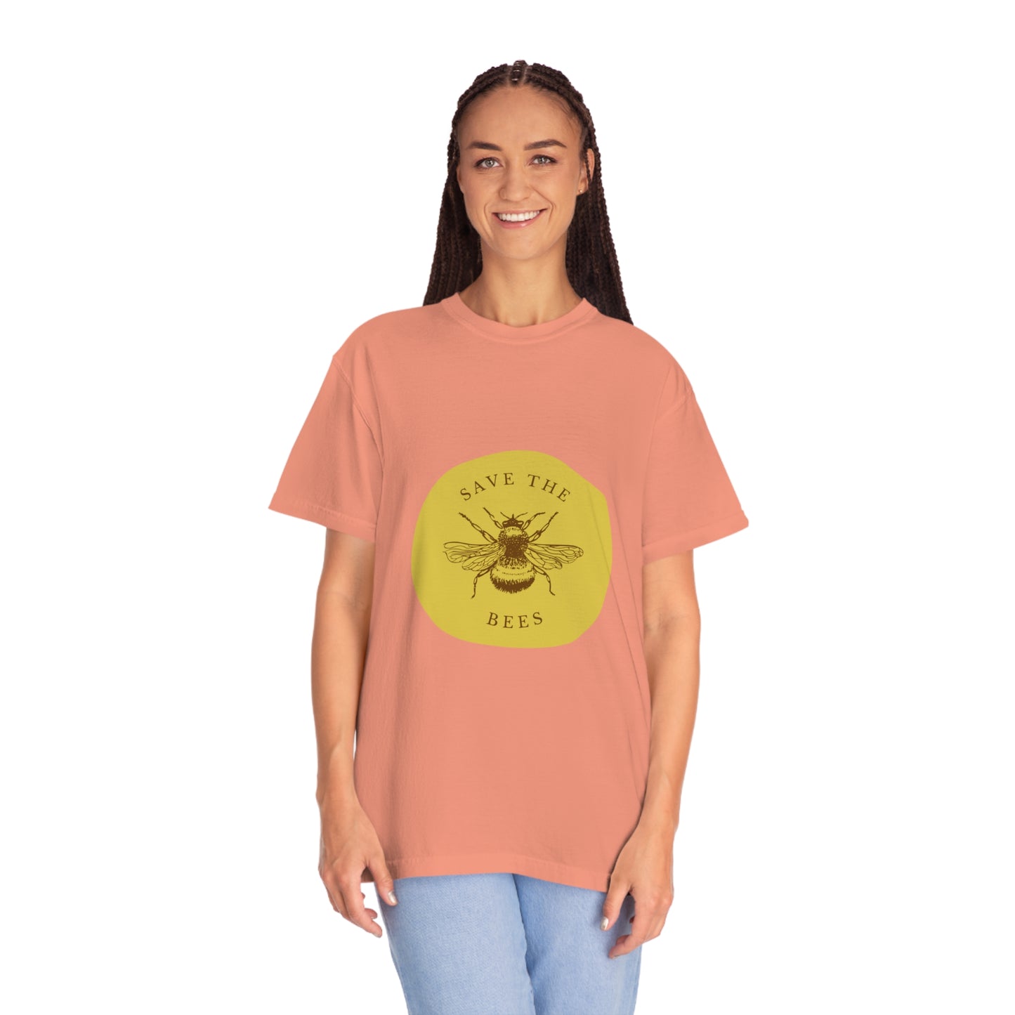 Save The Bees Unisex Garment-Dyed T-shirt