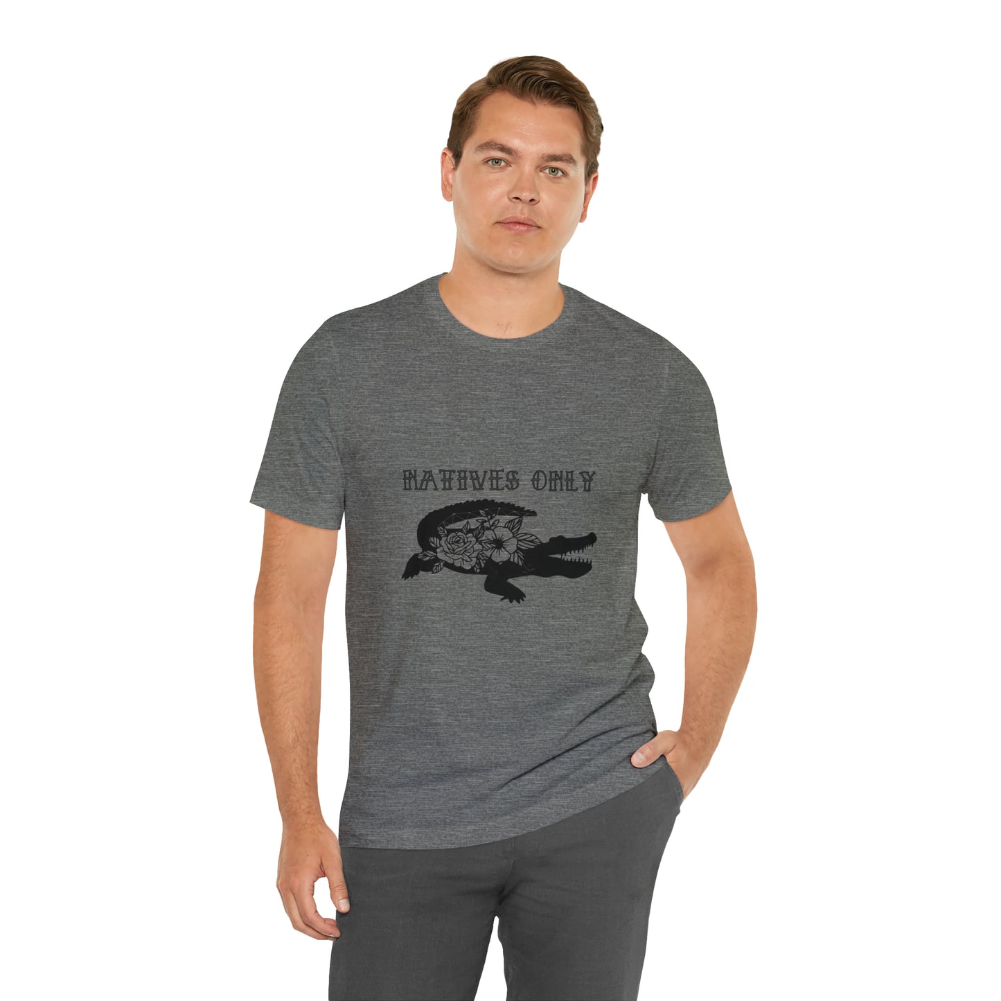 Natives Only Alligator Unisex Jersey Tee