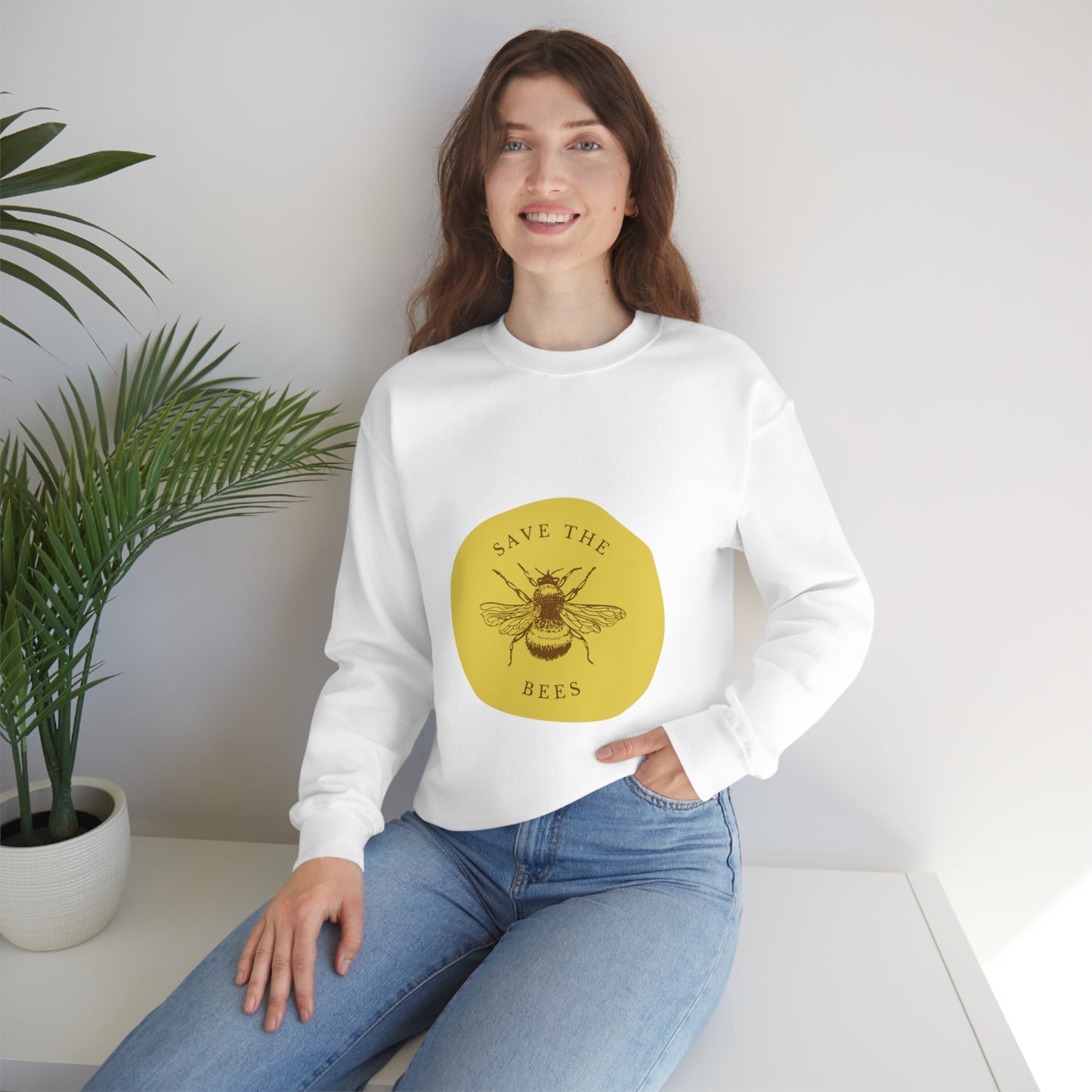Save The Bees Unisex Crewneck