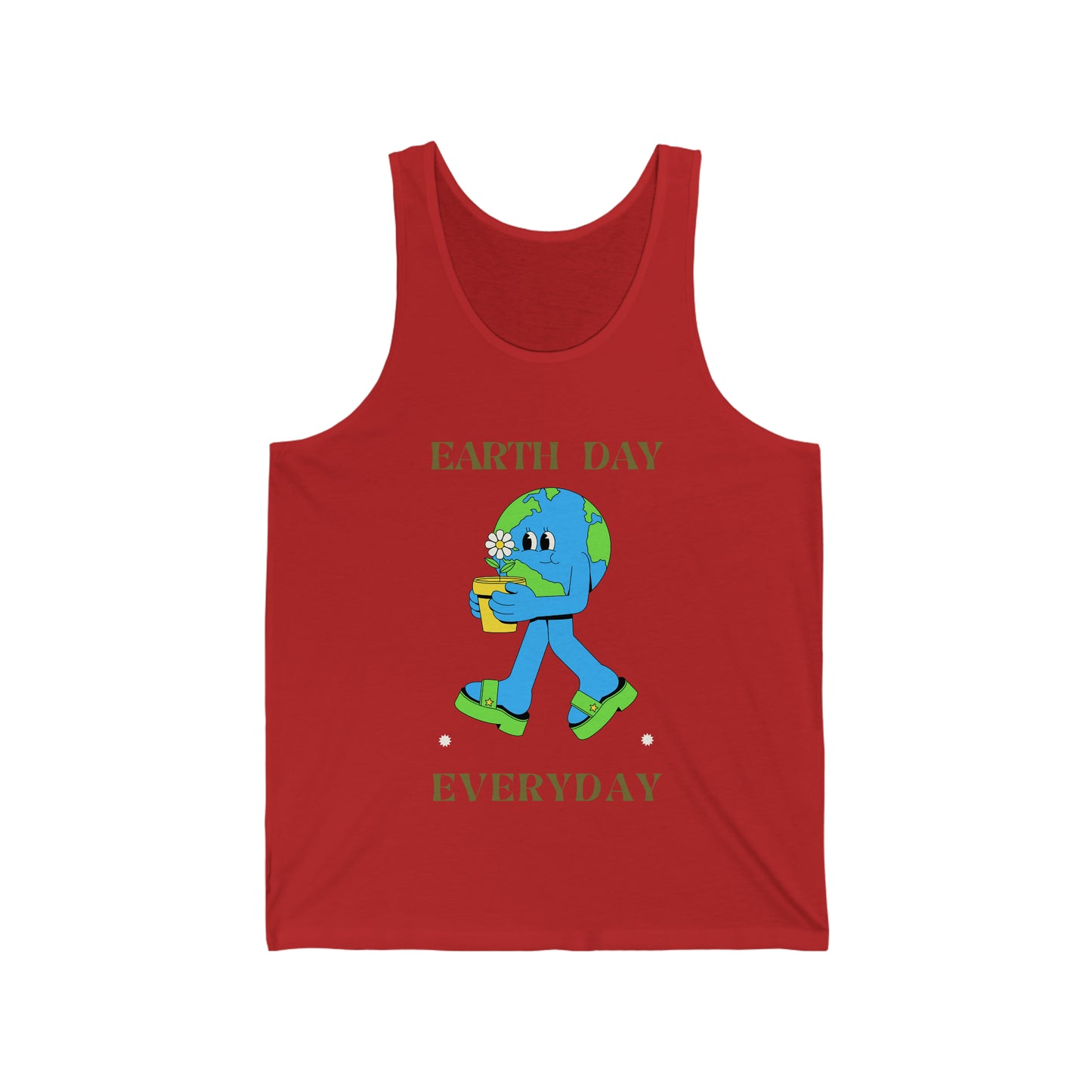 Earth Day Everyday Unisex Jersey Tank