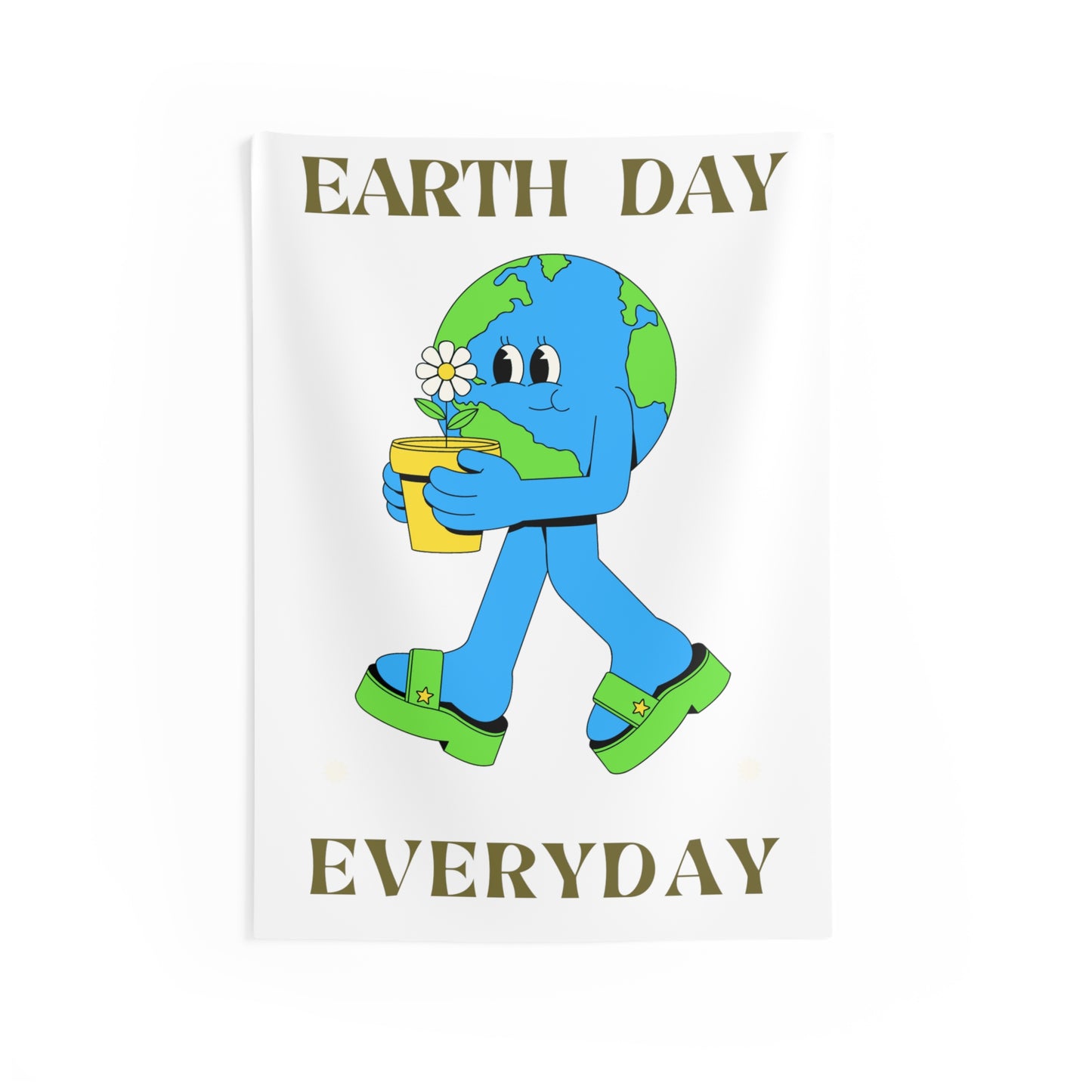 Earth Day Everyday Indoor Wall Tapestries