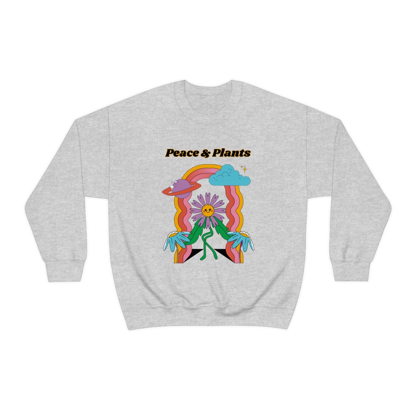 Peace & Plants Unisex Crewneck