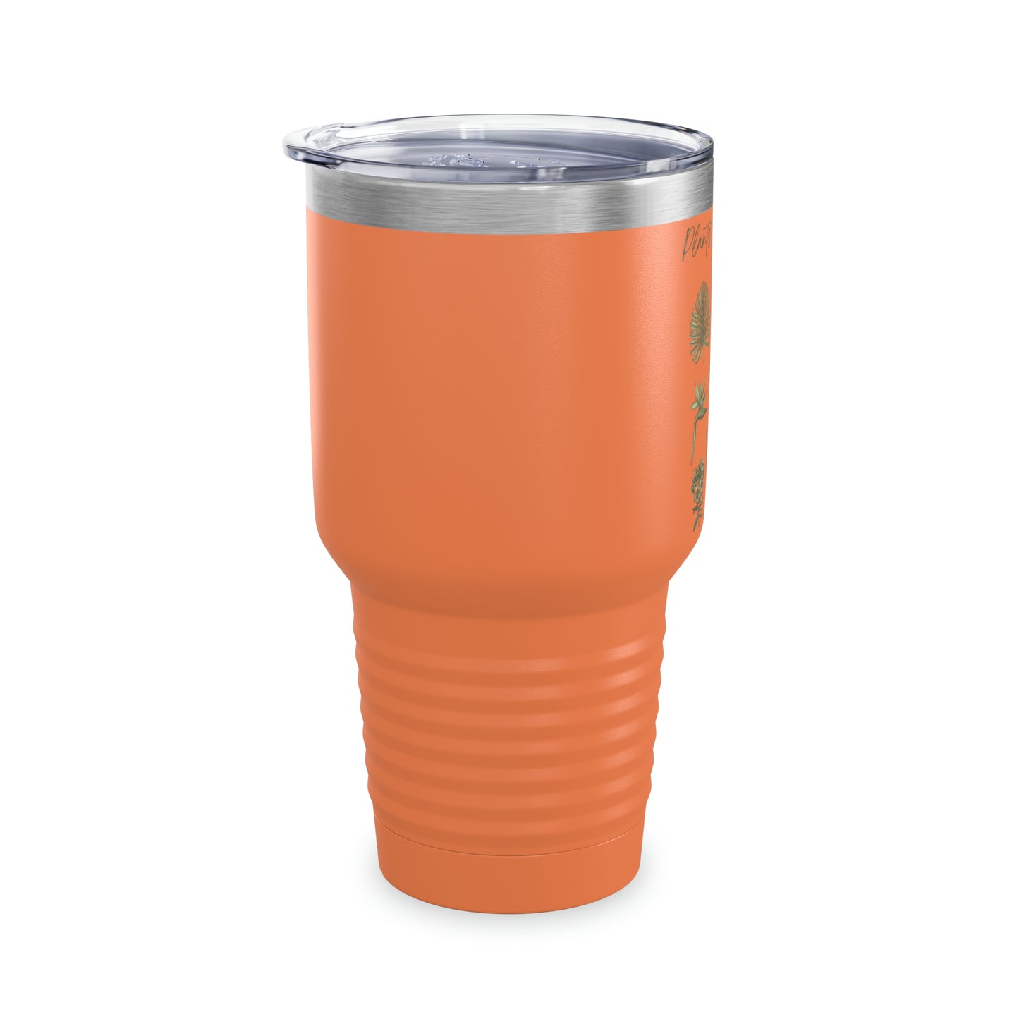 Plants Over People Ringneck Tumbler, 30oz