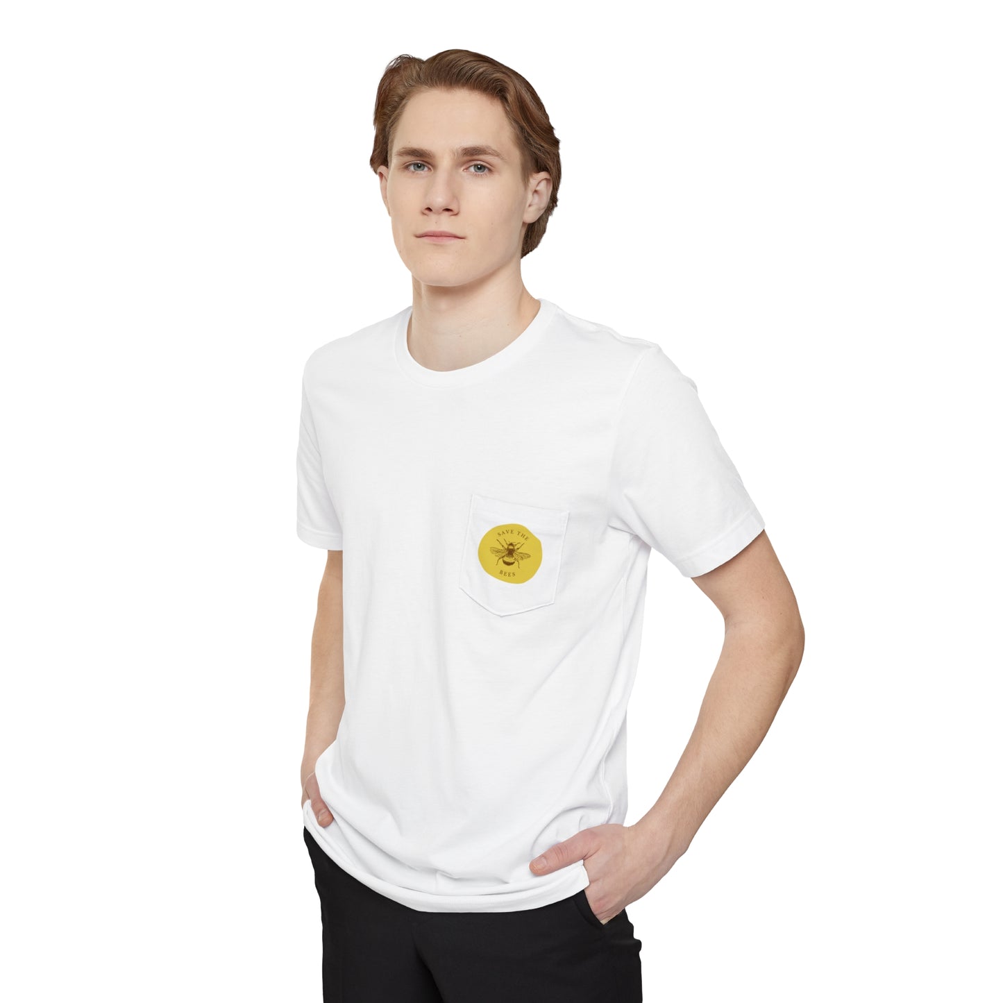Save The Bees Unisex Pocket Tee