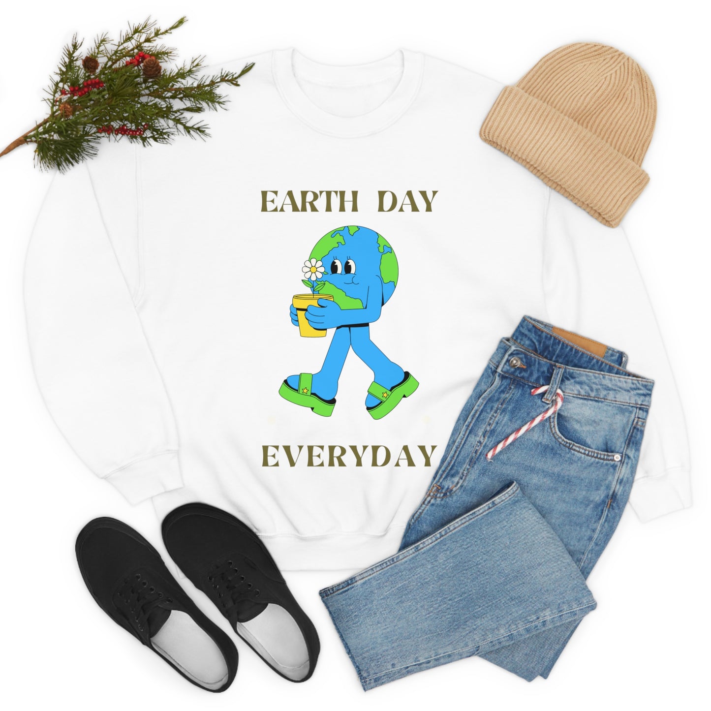 Earth Day Everyday Unisex Crewneck