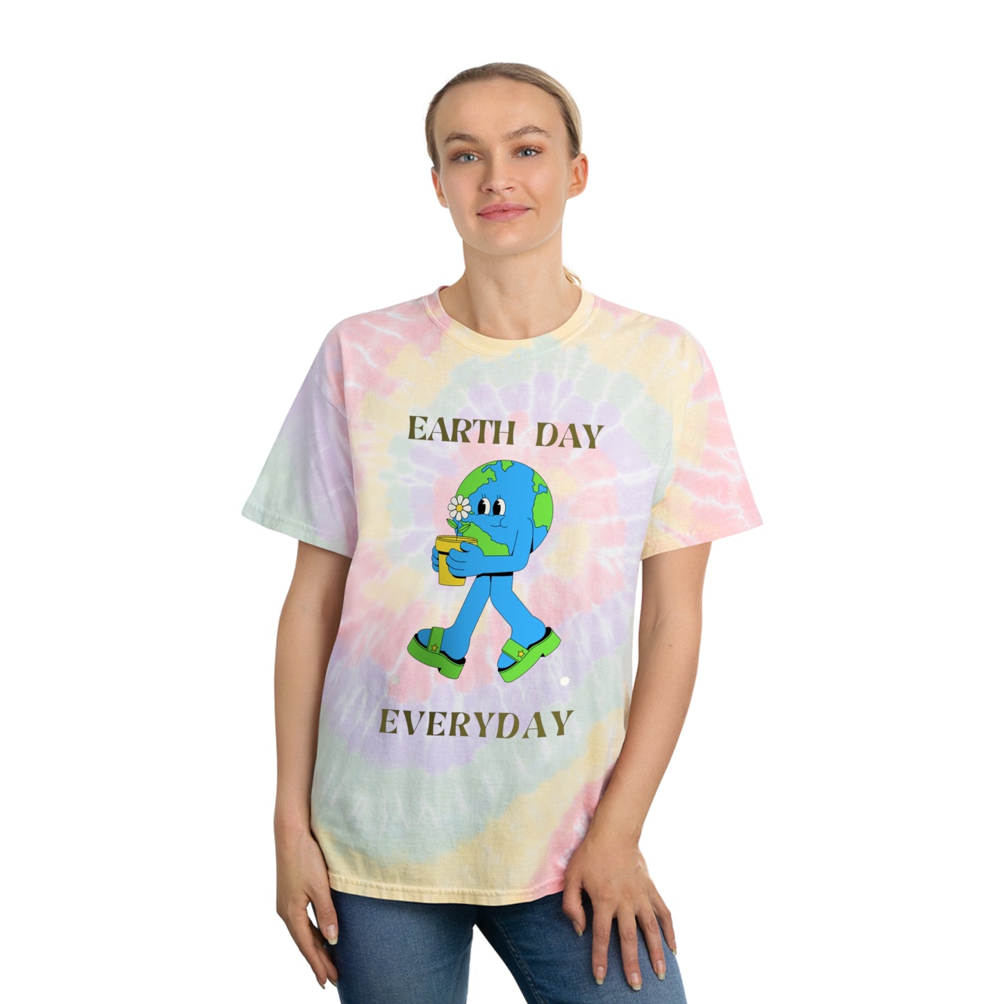 Earth Day Everyday Tie-Dye Tee, Spiral