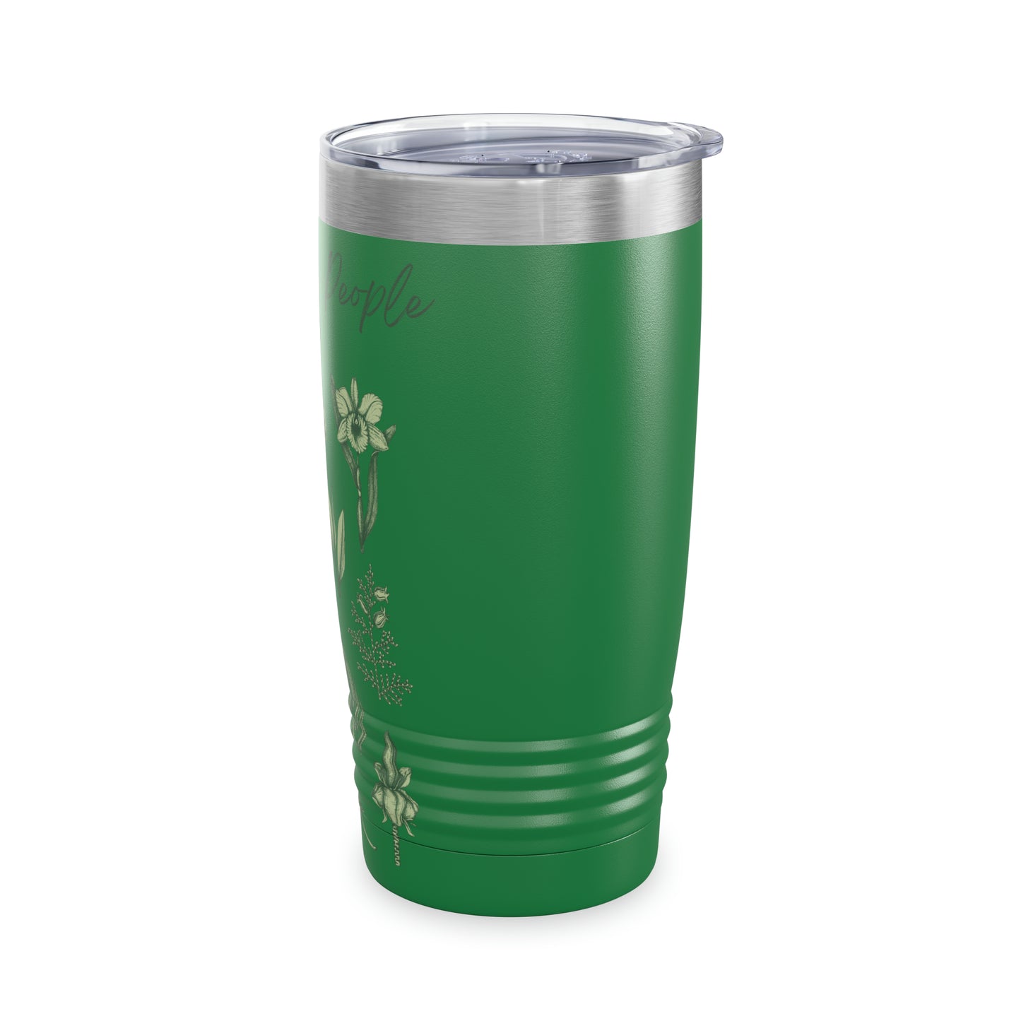 Plants Over People Ringneck Tumbler, 20oz