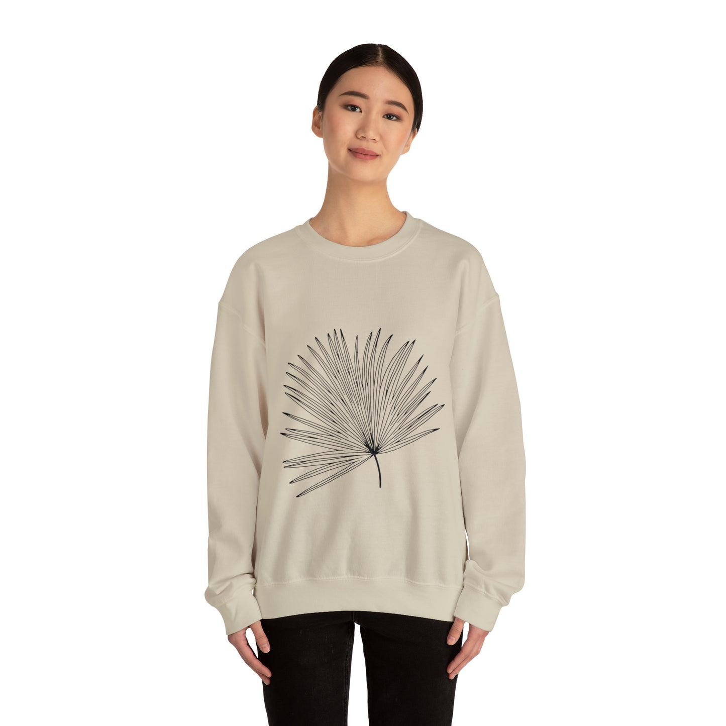 Palm Leaf Unisex Crewneck Sweatshirt