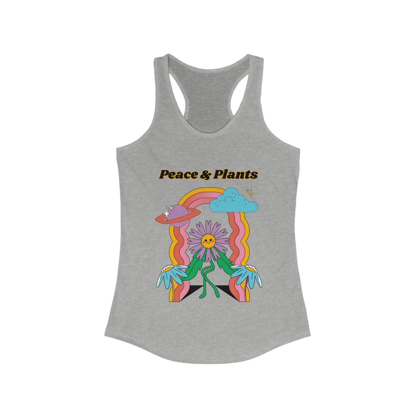 Peace & Plants Women's Racerback Tank