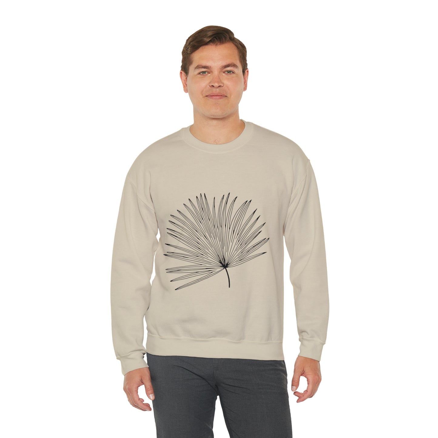 Palm Leaf Unisex Crewneck Sweatshirt