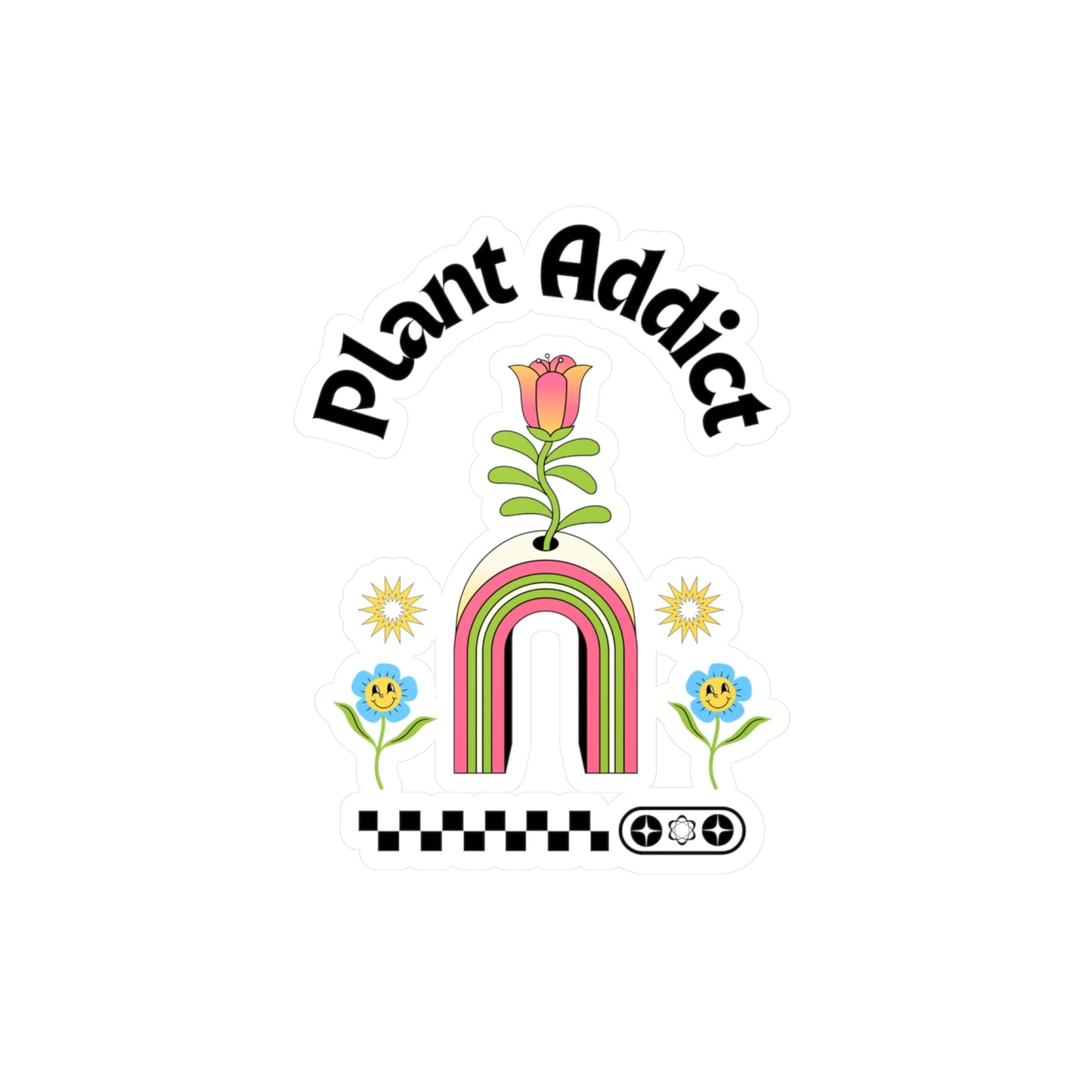 Plant Addict Vinyl Decals