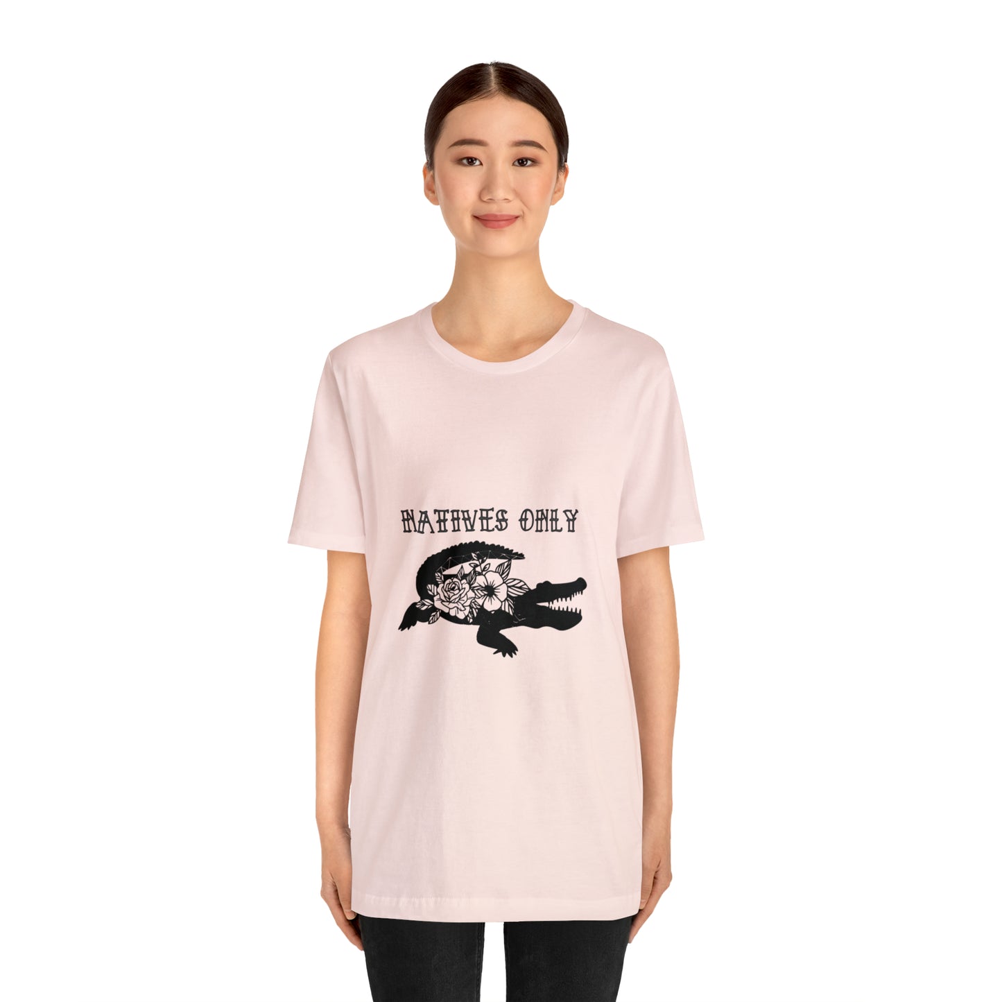 Natives Only Alligator Unisex Jersey Tee