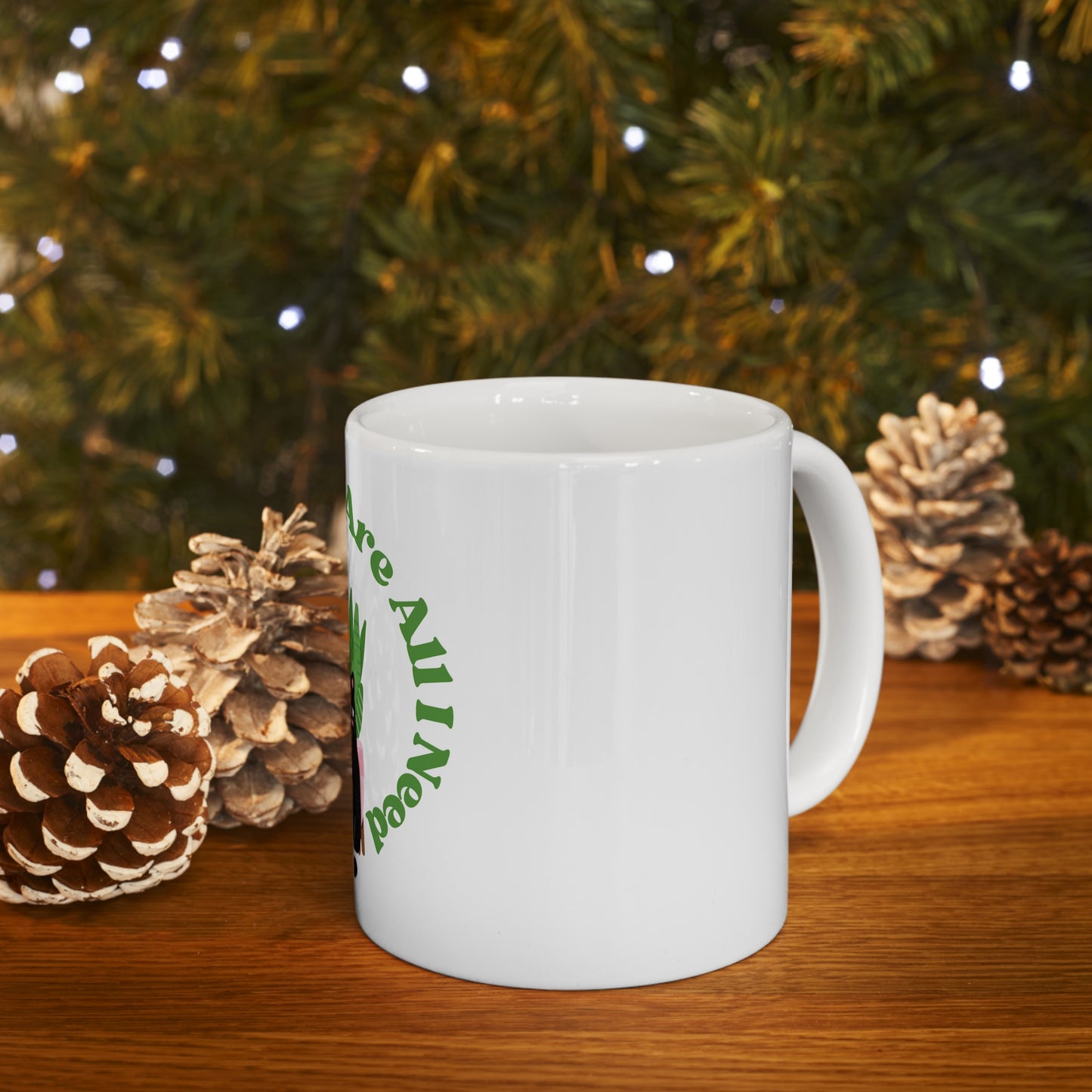 Plants & Cats Are All I Need Ceramic Mug