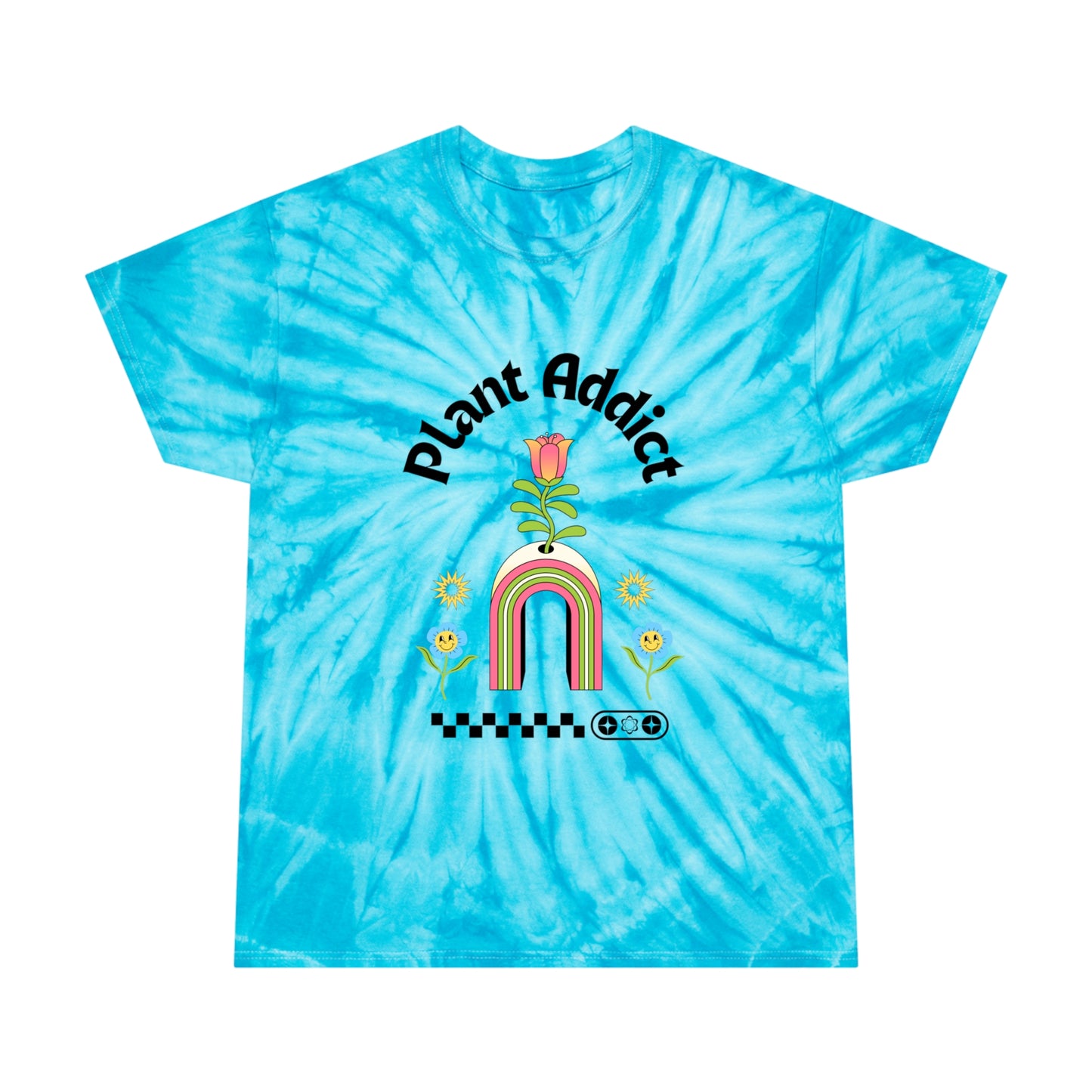 Plant Addict Tie-Dye Tee, Cyclone