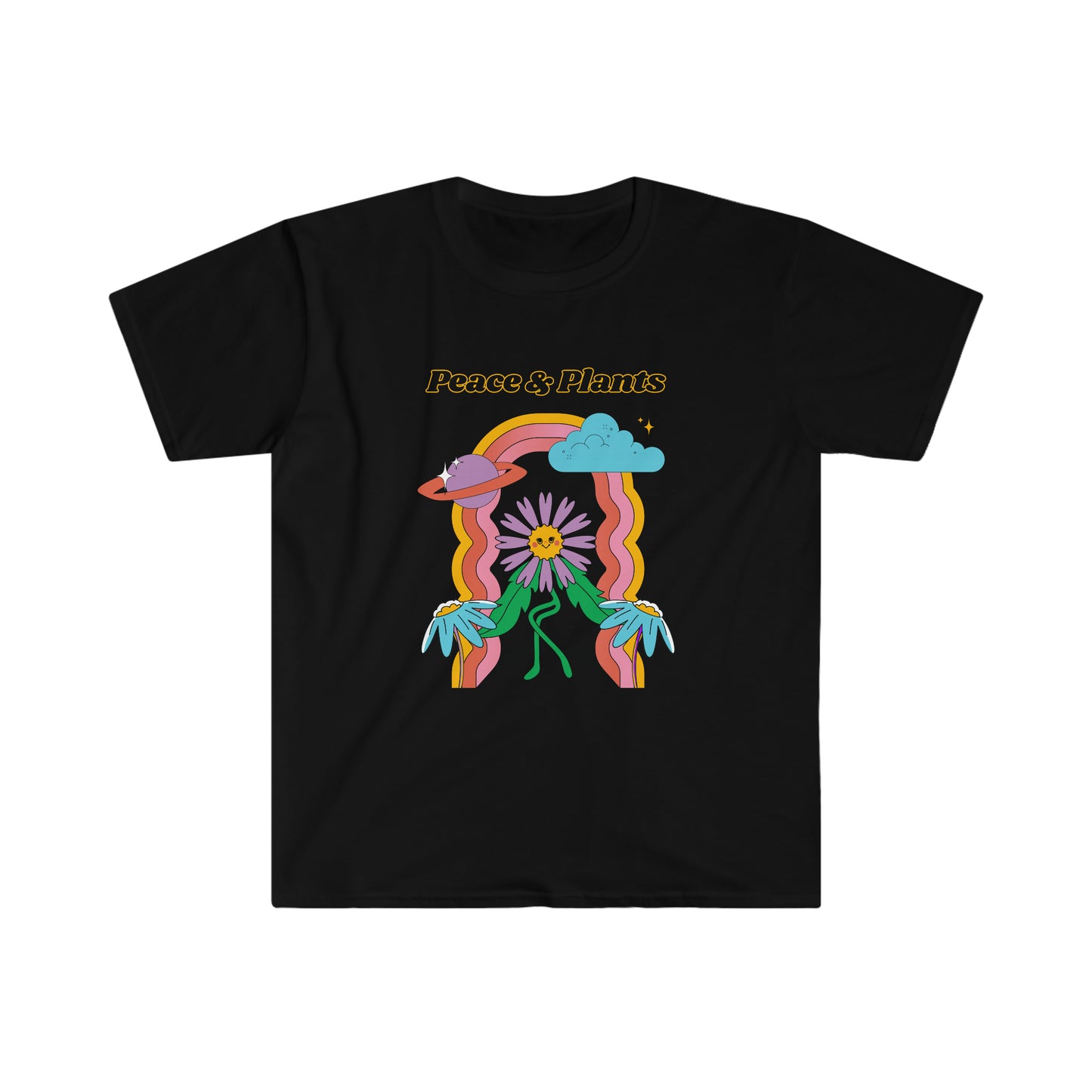 Peace & Plants Unisex Softstyle T-Shirt