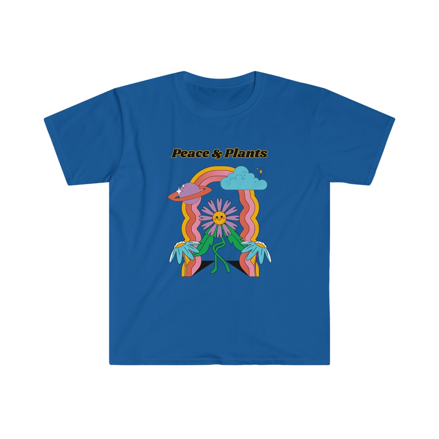 Peace & Plants Unisex Softstyle T-Shirt