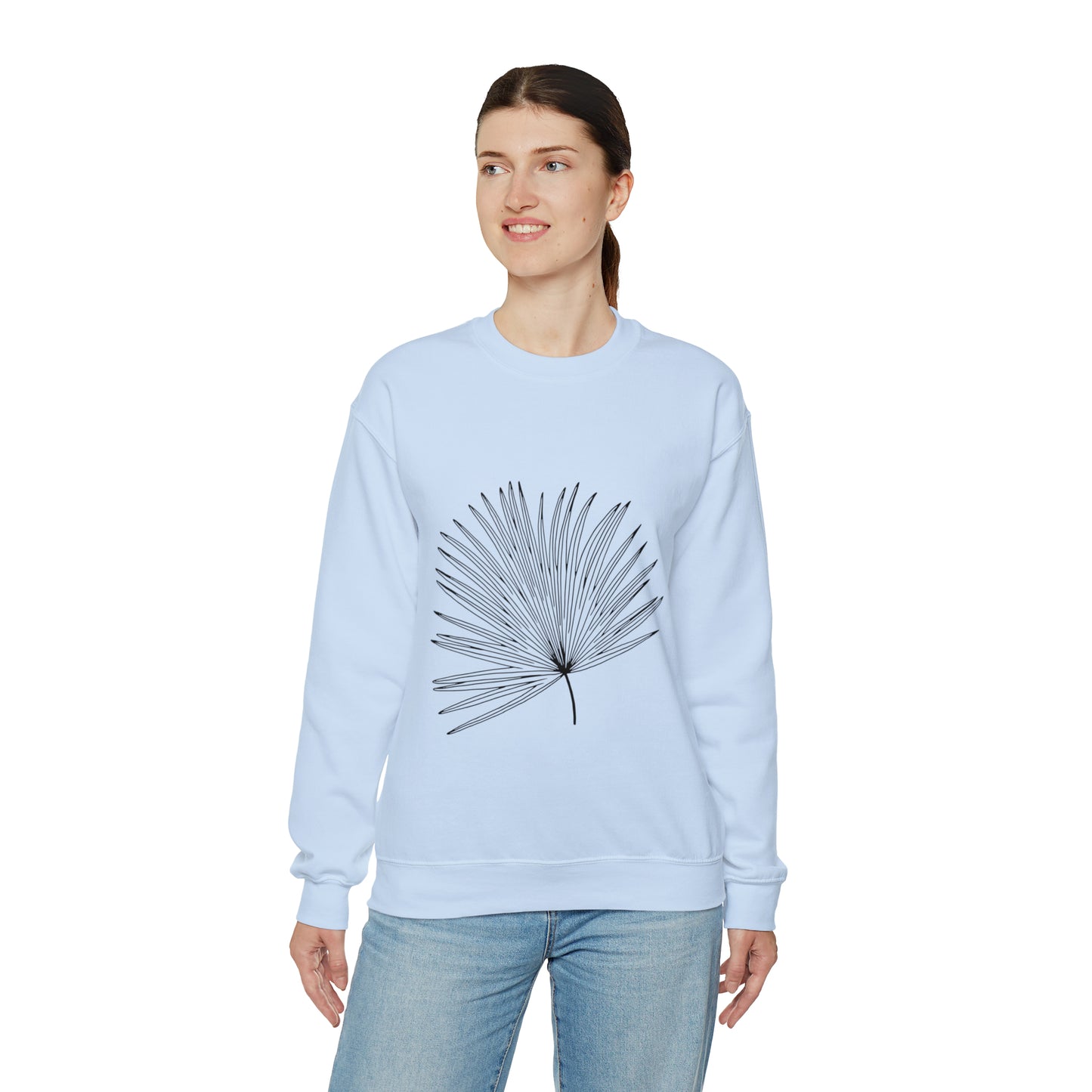 Palm Leaf Unisex Crewneck Sweatshirt