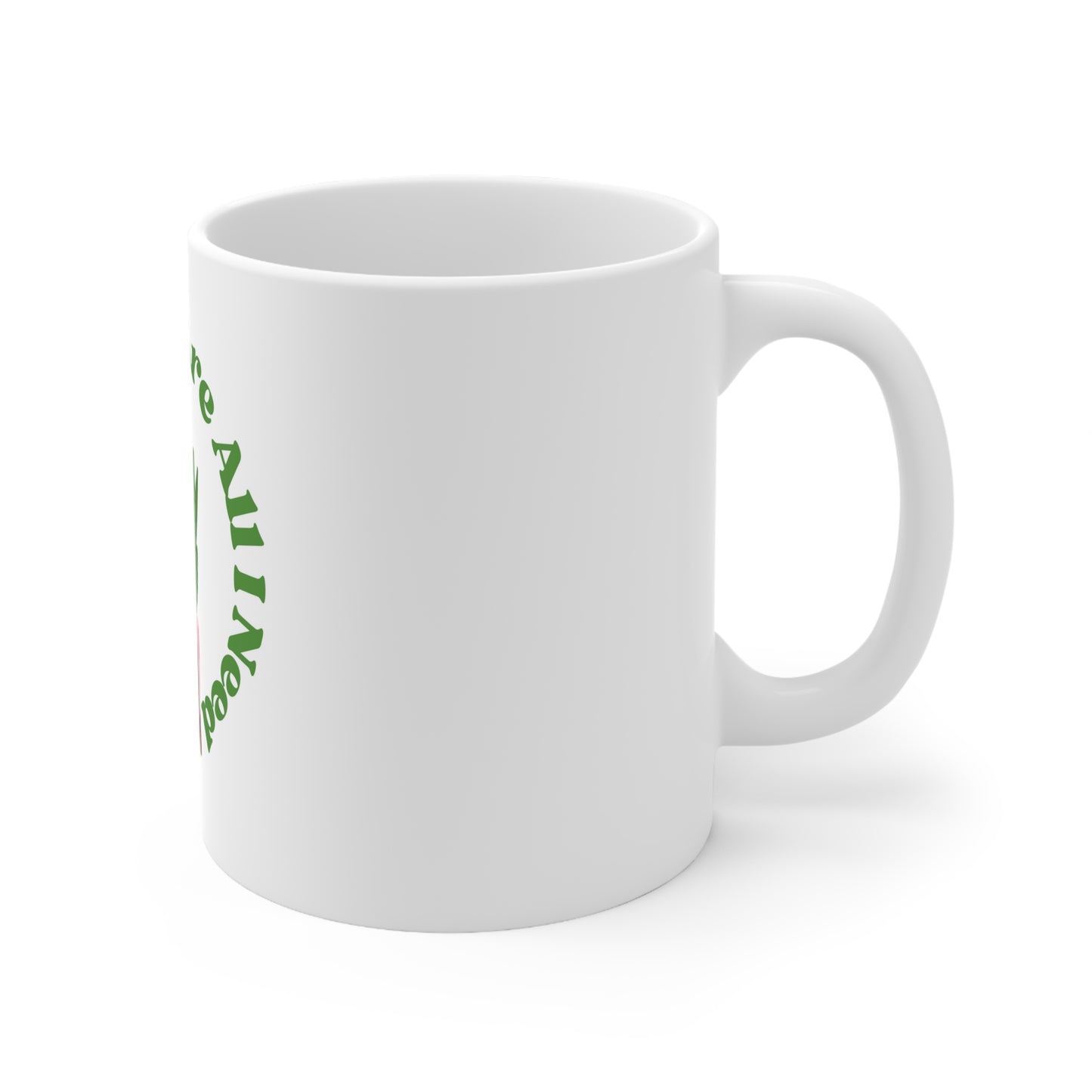 Plants & Cats Are All I Need Ceramic Mug