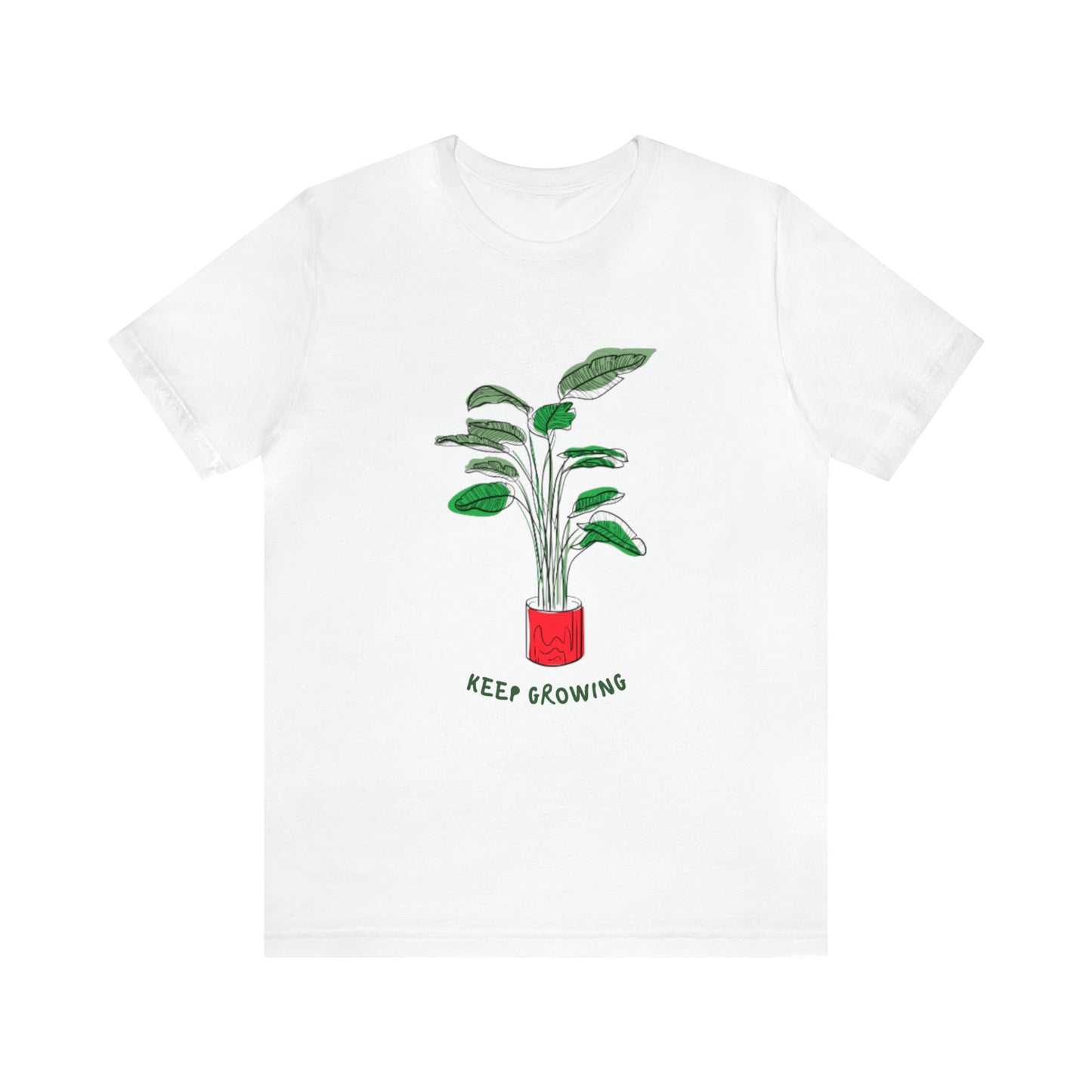Keep Growing Unisex Jersey Short Sleeve