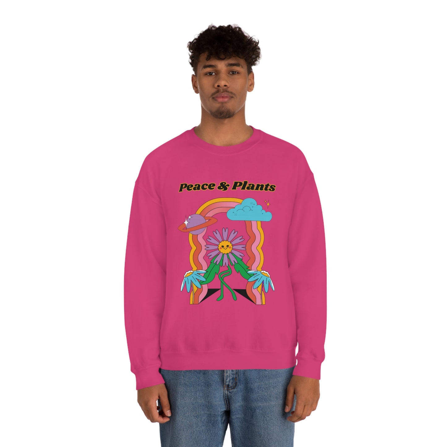 Peace & Plants Unisex Crewneck