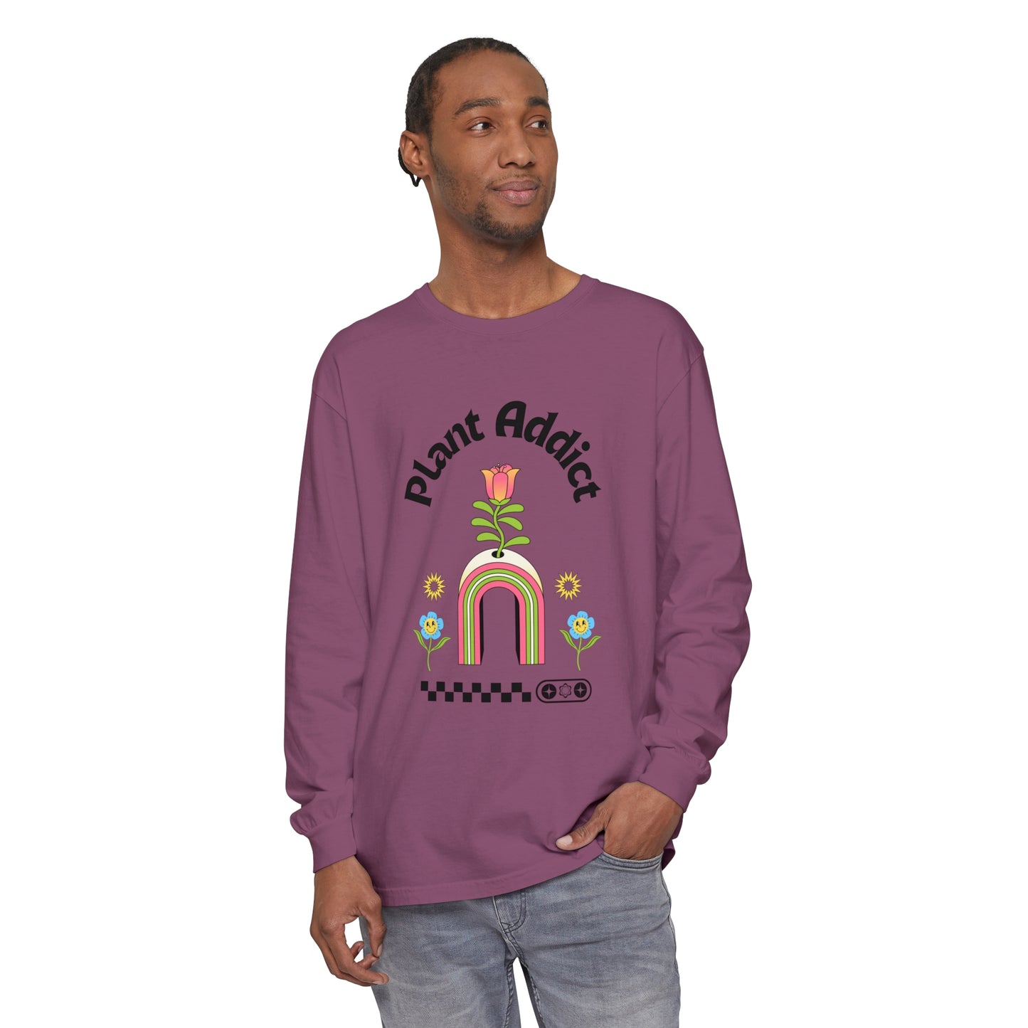 Plant Addict Garment-dyed Long Sleeve