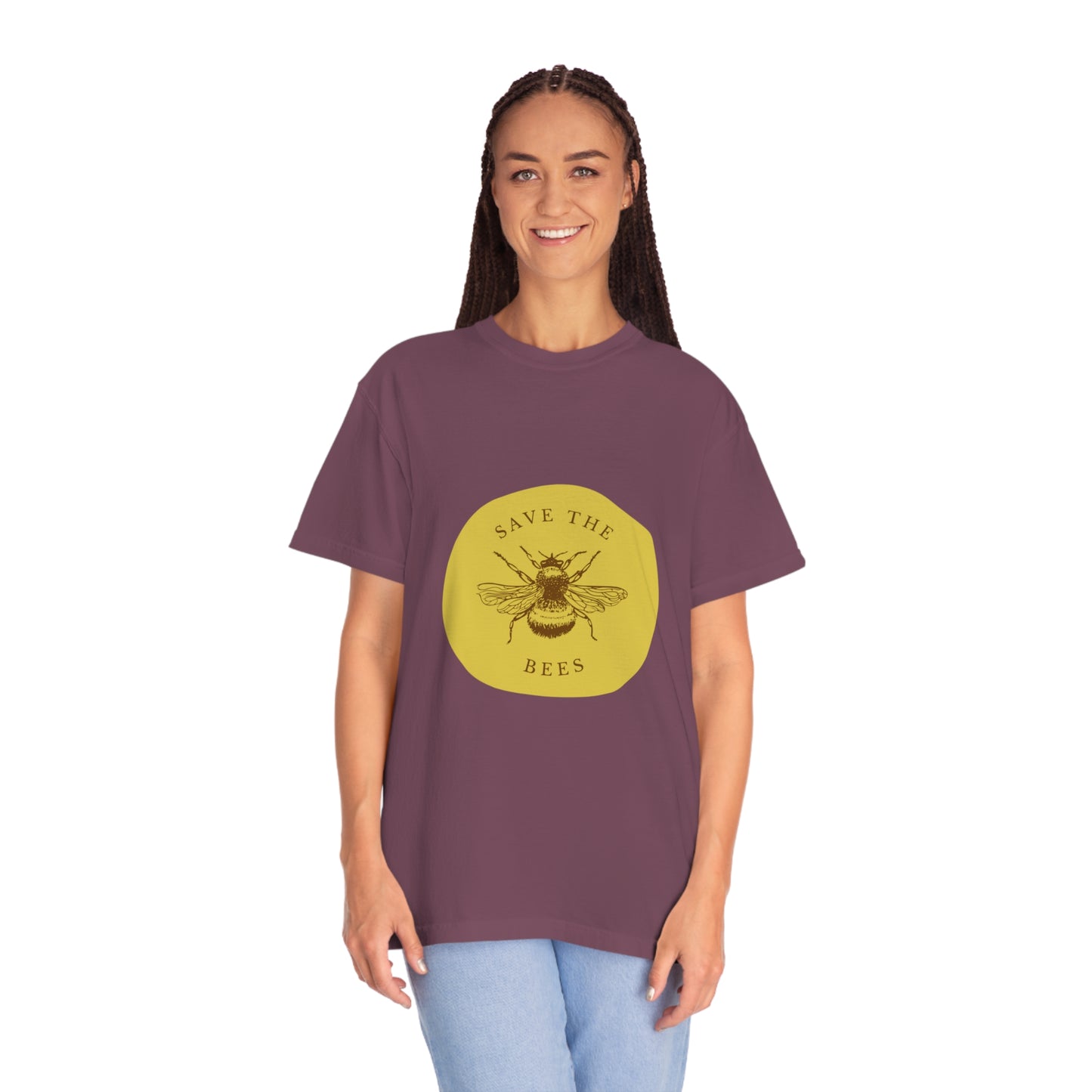 Save The Bees Unisex Garment-Dyed T-shirt