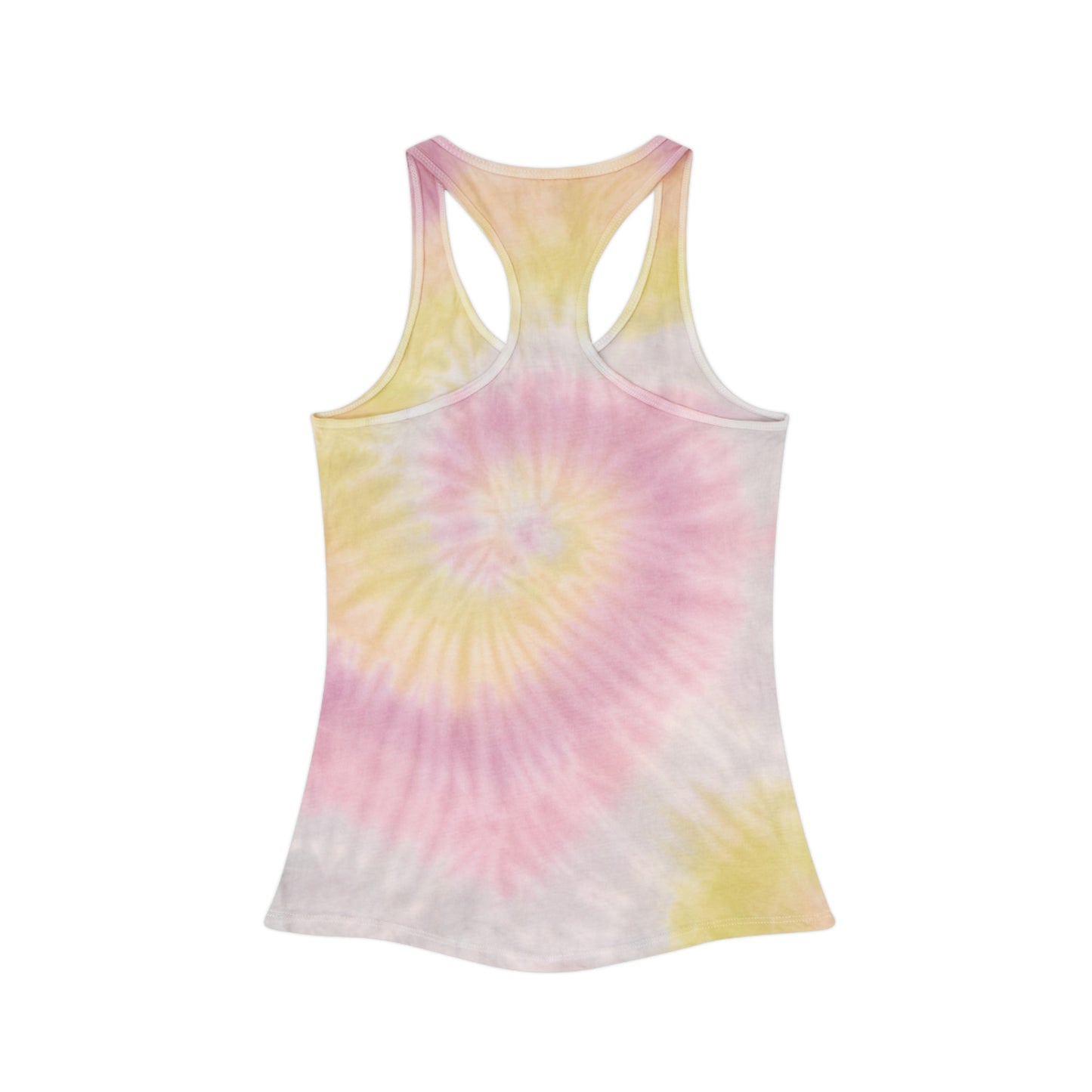 Peace & Plants Tie Dye Racerback Tank Top