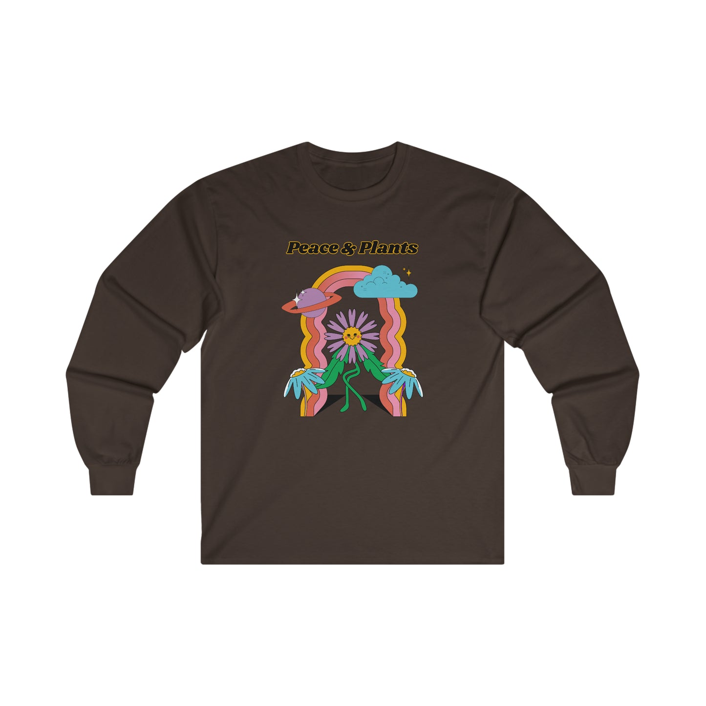 Peace & Plants Cotton Long Sleeve