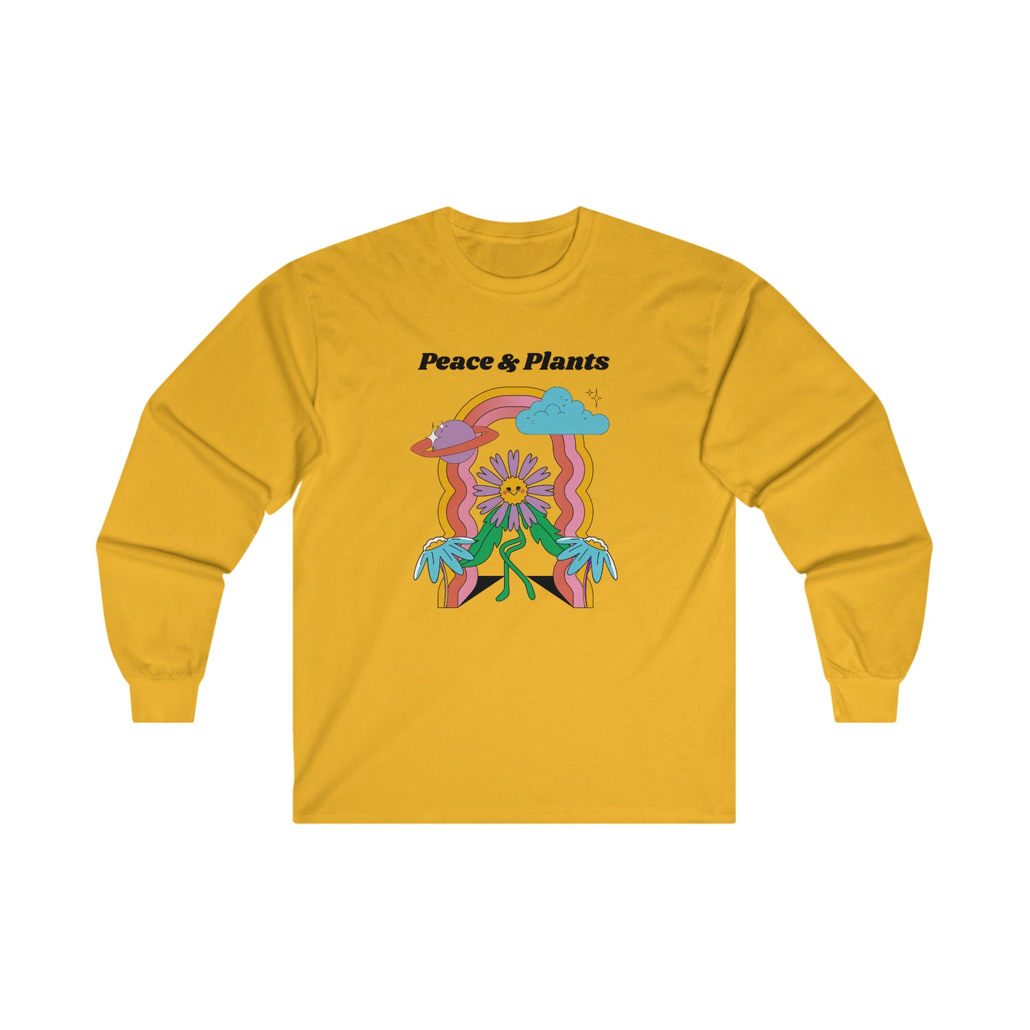 Peace & Plants Cotton Long Sleeve