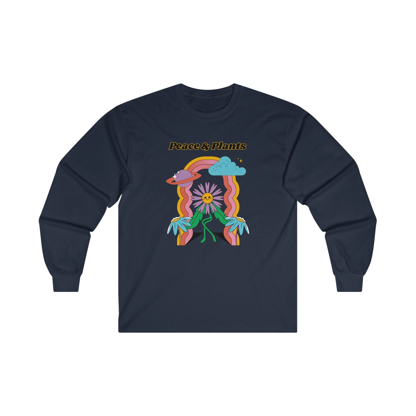 Peace & Plants Cotton Long Sleeve