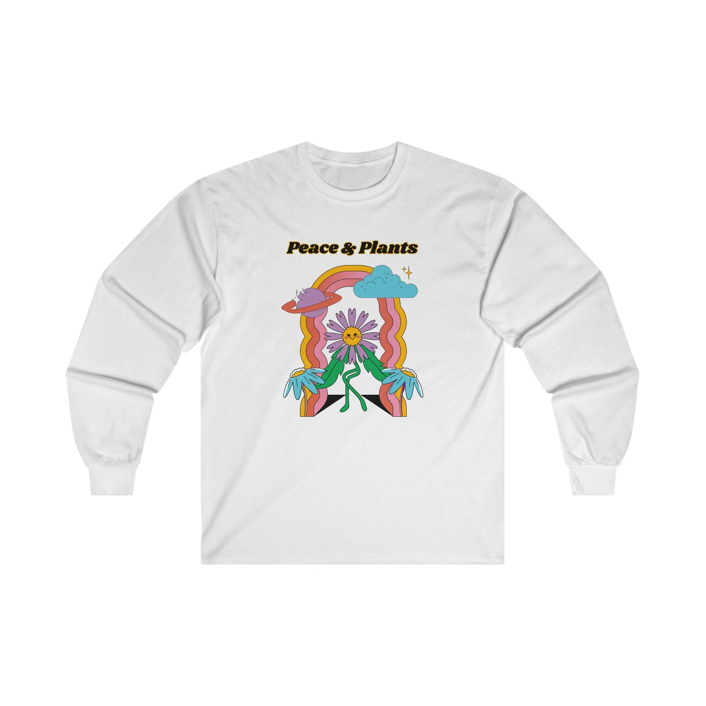 Peace & Plants Cotton Long Sleeve