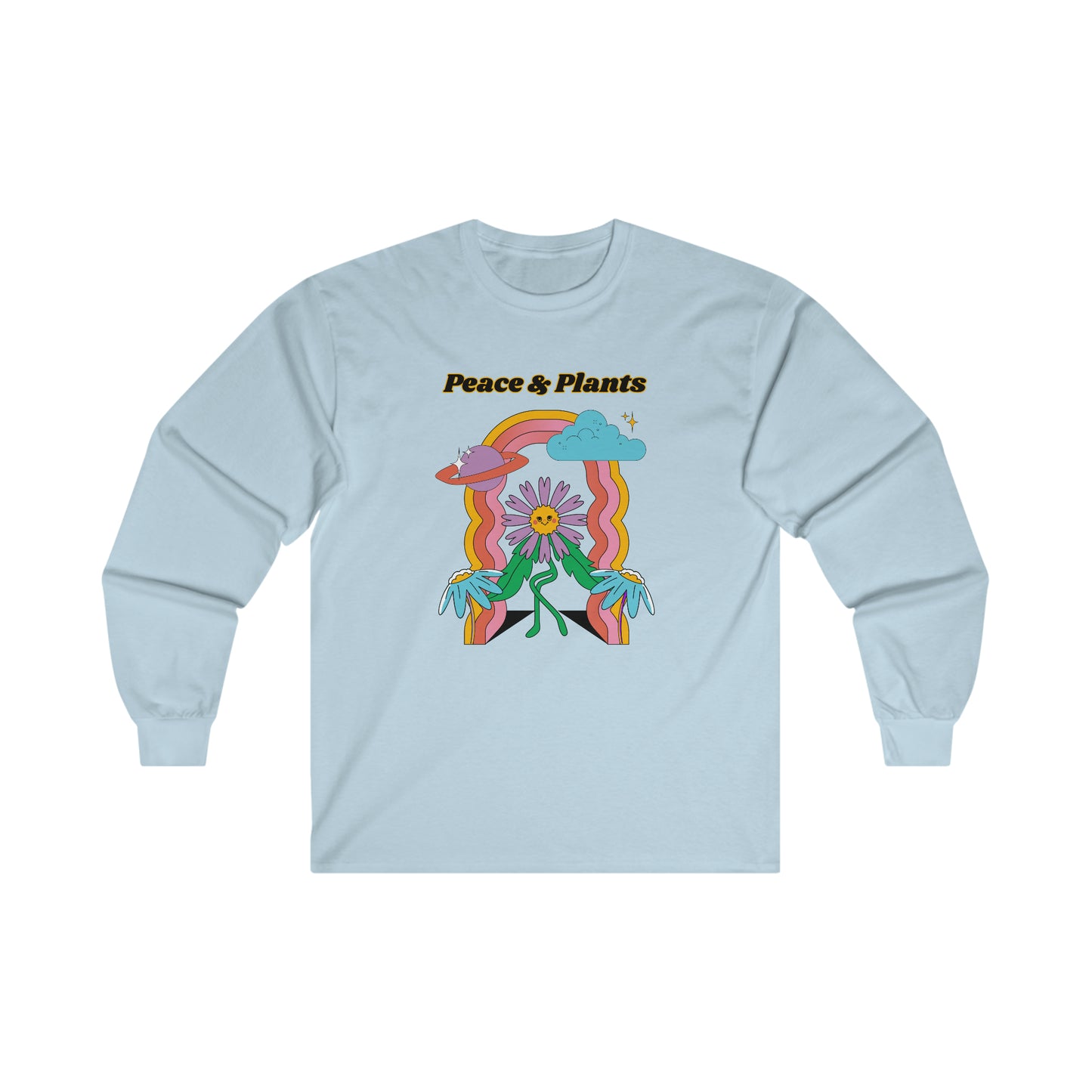 Peace & Plants Cotton Long Sleeve